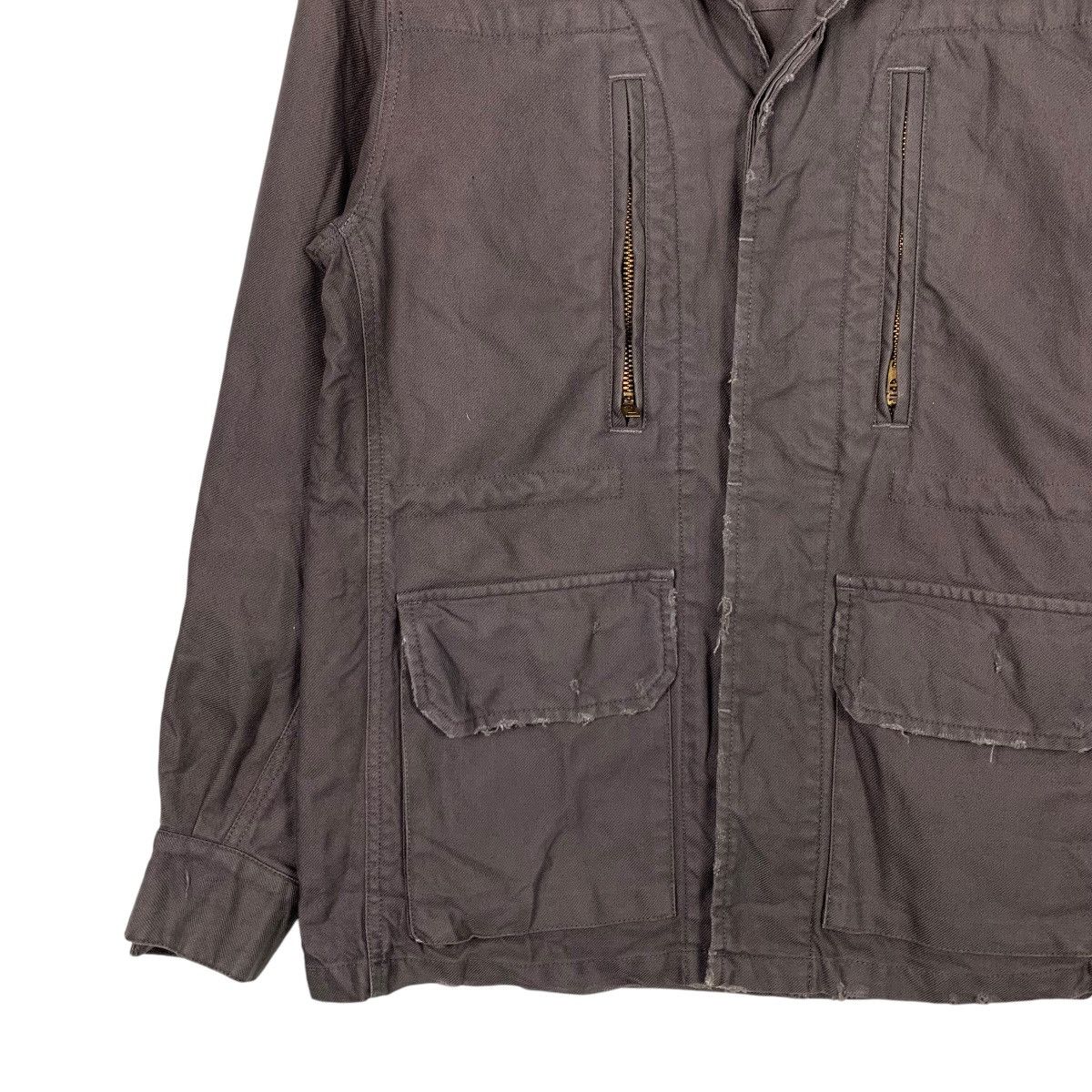Japanese Brand THIRDLUCK Four Pocket Work Casual Jacket #2089-C91 Size US M / EU 48-50 / 2 - 5 Thumbnail