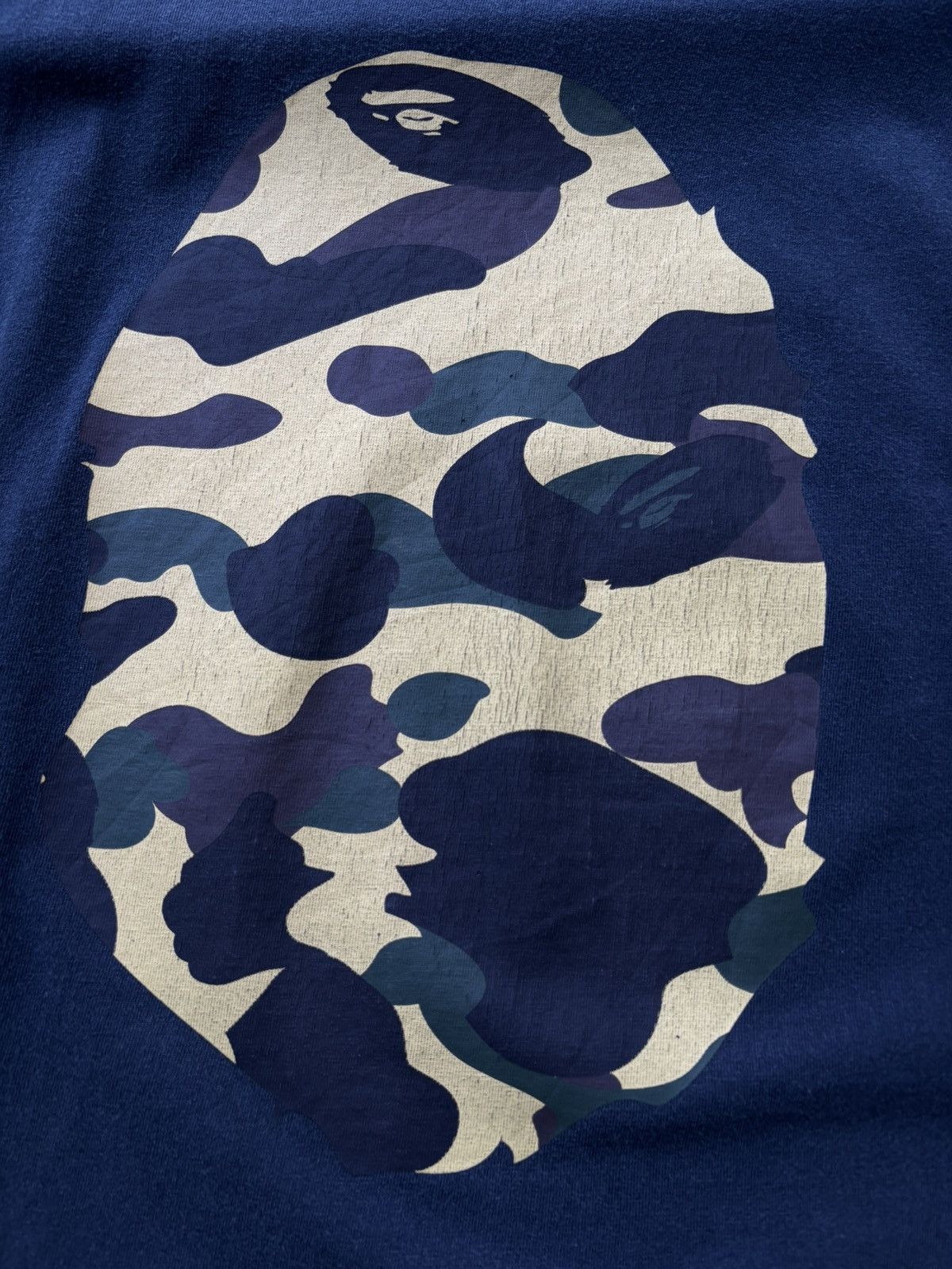 Bape A Bathing Ape (BAPE) 1st Camo Big Ape Mirrored Head Tee Size US M / EU 48-50 / 2 - 4 Thumbnail