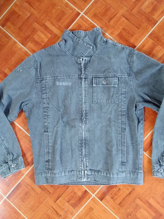Hurley denim jacket sales