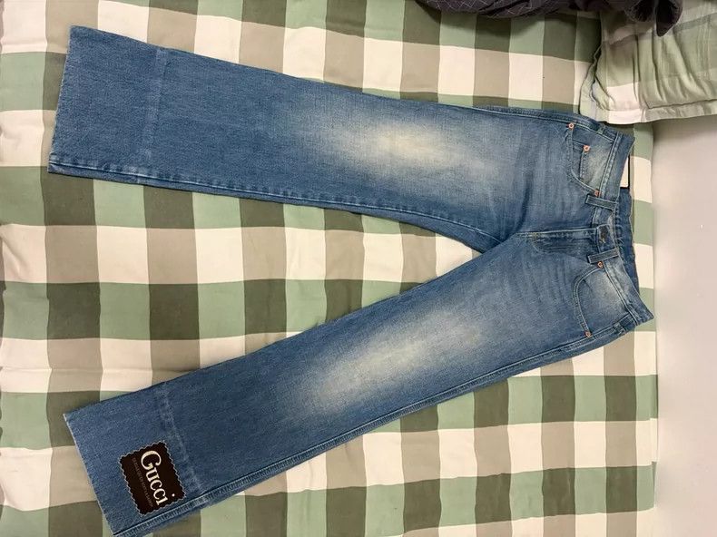 Gucci Gucci Micro flared trousers Size 30" / US 8 / IT 44 - 1 Thumbnail