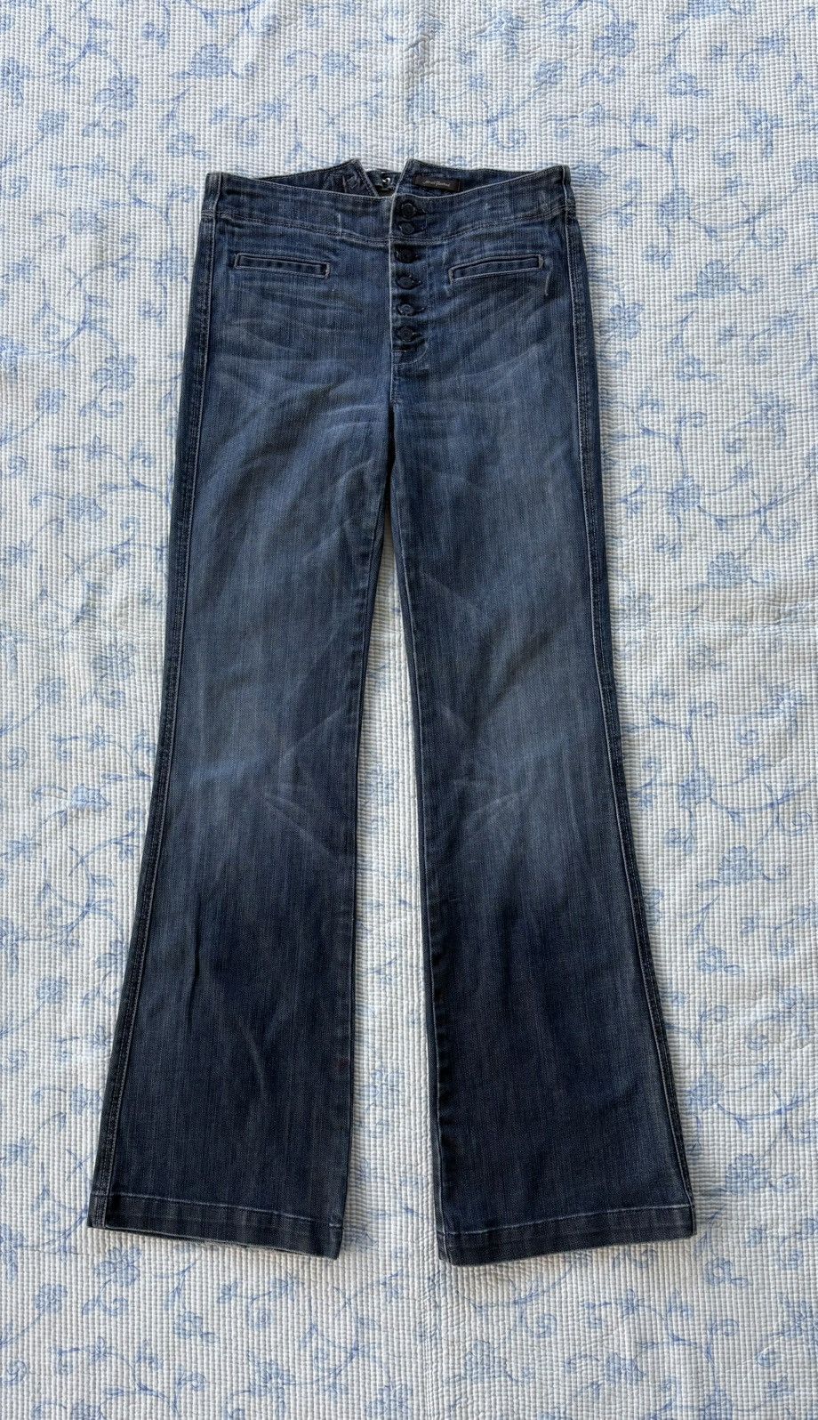 Other Seven For All Mankind Buckle Detail Bootcut Flare Rare Size US 29 - 1 Thumbnail