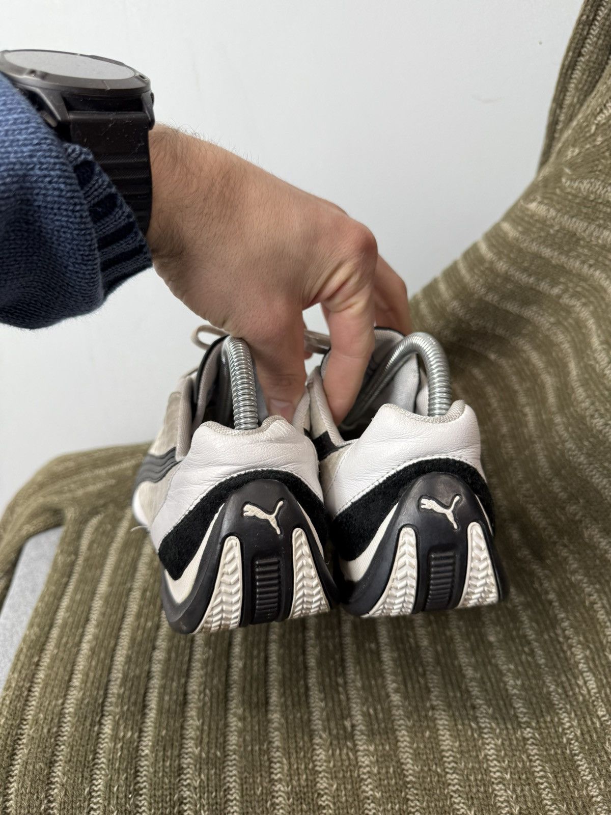 Puma Rare! Vintage Suede Puma Speed Cat Sneakers Racing Travis Size US 7.5 / EU 40-41 - 4 Thumbnail