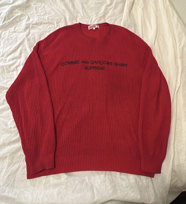 Comme des store garcon supreme sweater