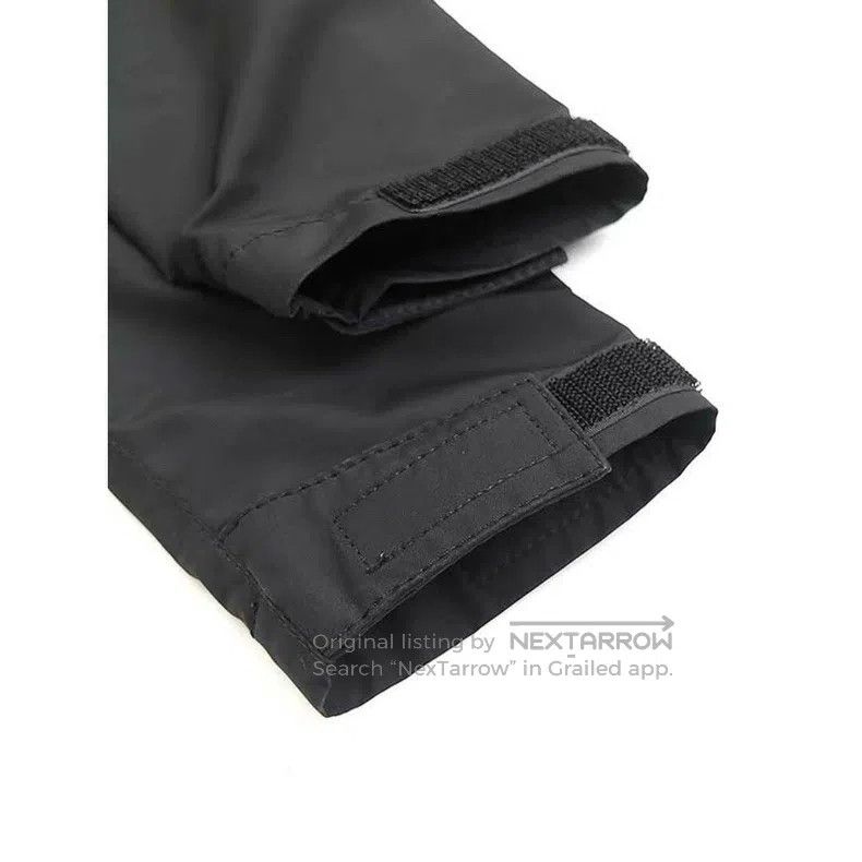 Junya Watanabe Junya Watanabe Black Hooded Windproof Jacket Size S / US 4 / IT 40 - 4 Thumbnail