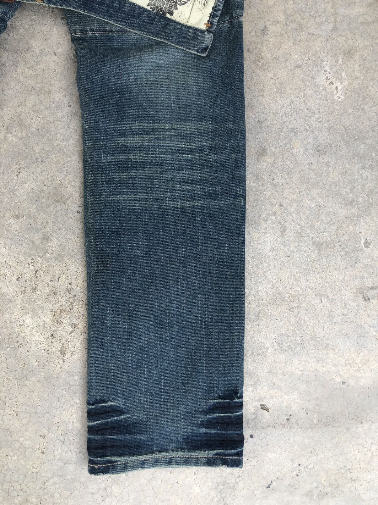 Japanese Brand Japanese Gumu Double Waist Distressed Denim Size US 34 / EU 50 - 14 Thumbnail