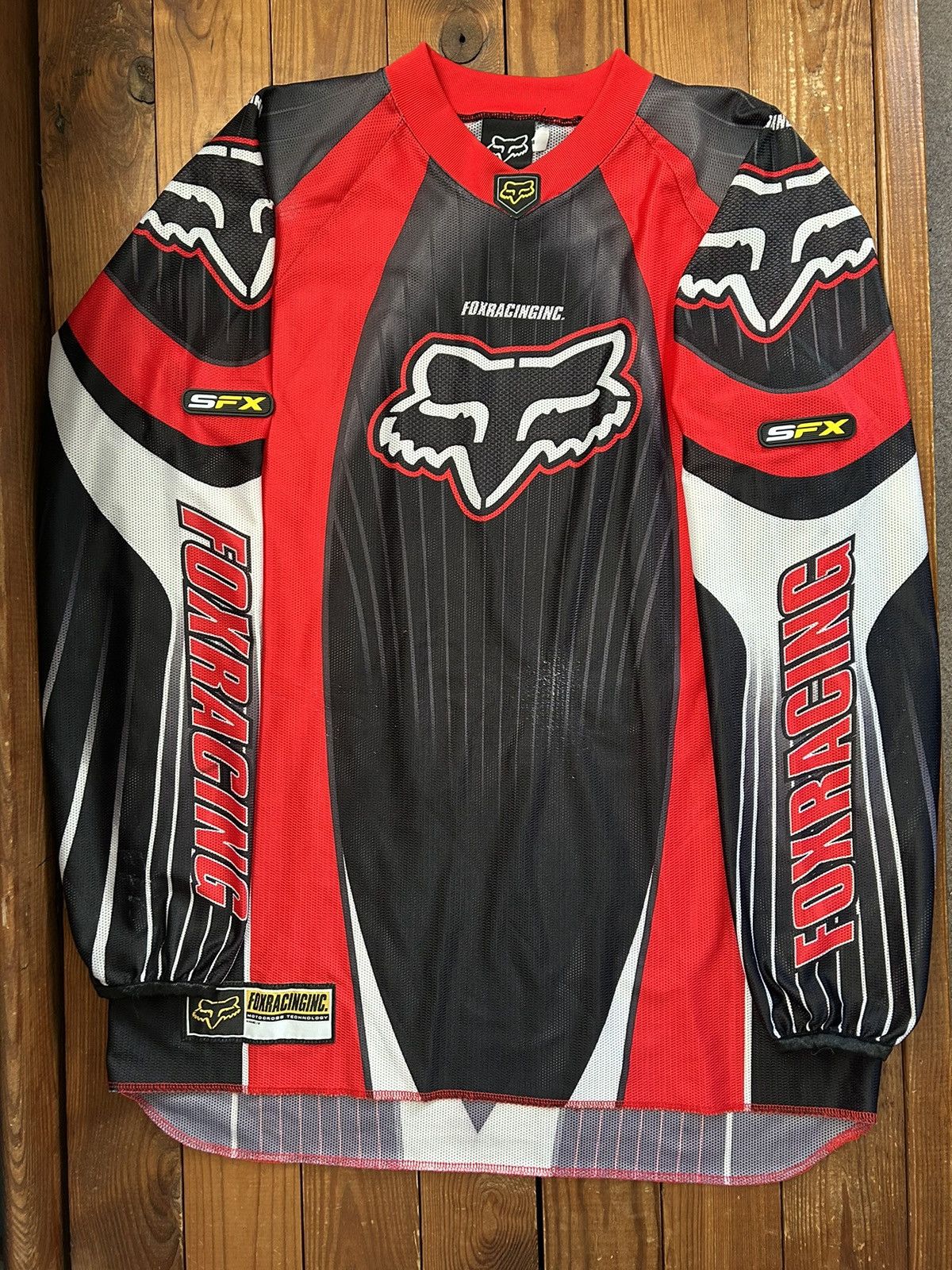90.s FOX RACING メッシュジャージー　リバーシブル 90.s FOX RACING メッシュジャージー リバーシブル 90.s FOX