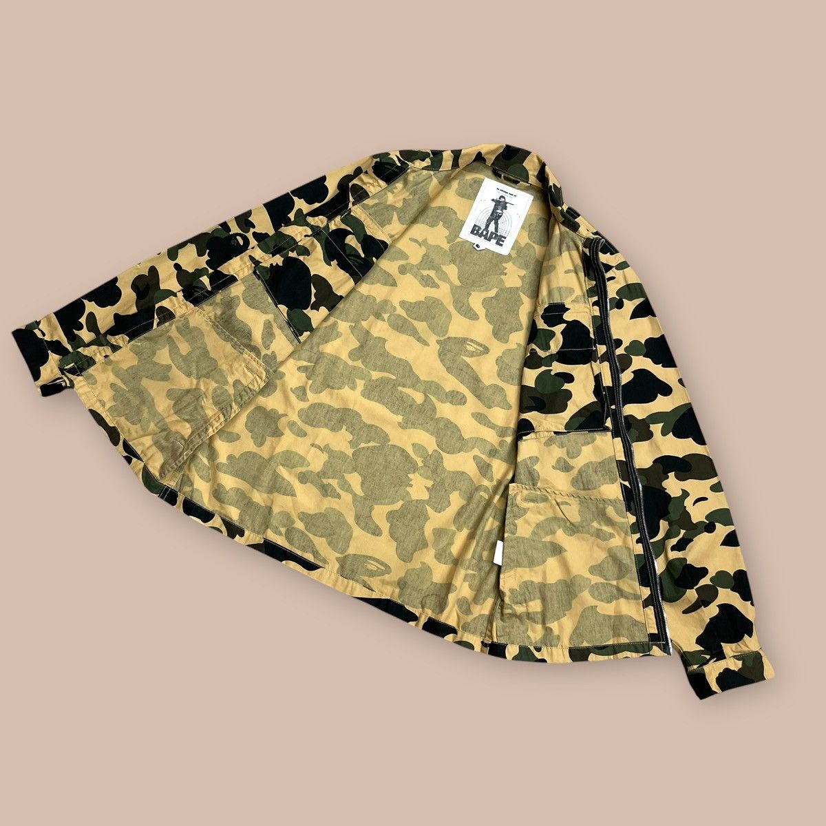 Bape OG2000's BAPE 1st Camo L/S Zip Up Jacket Size US M / EU 48-50 / 2 - 17 Thumbnail