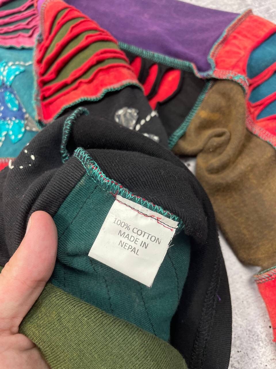 If Six Was Nine Vintage Nepal Style Patchwork Zip Up Hoodie Y2K Size US M / EU 48-50 / 2 - 5 Thumbnail