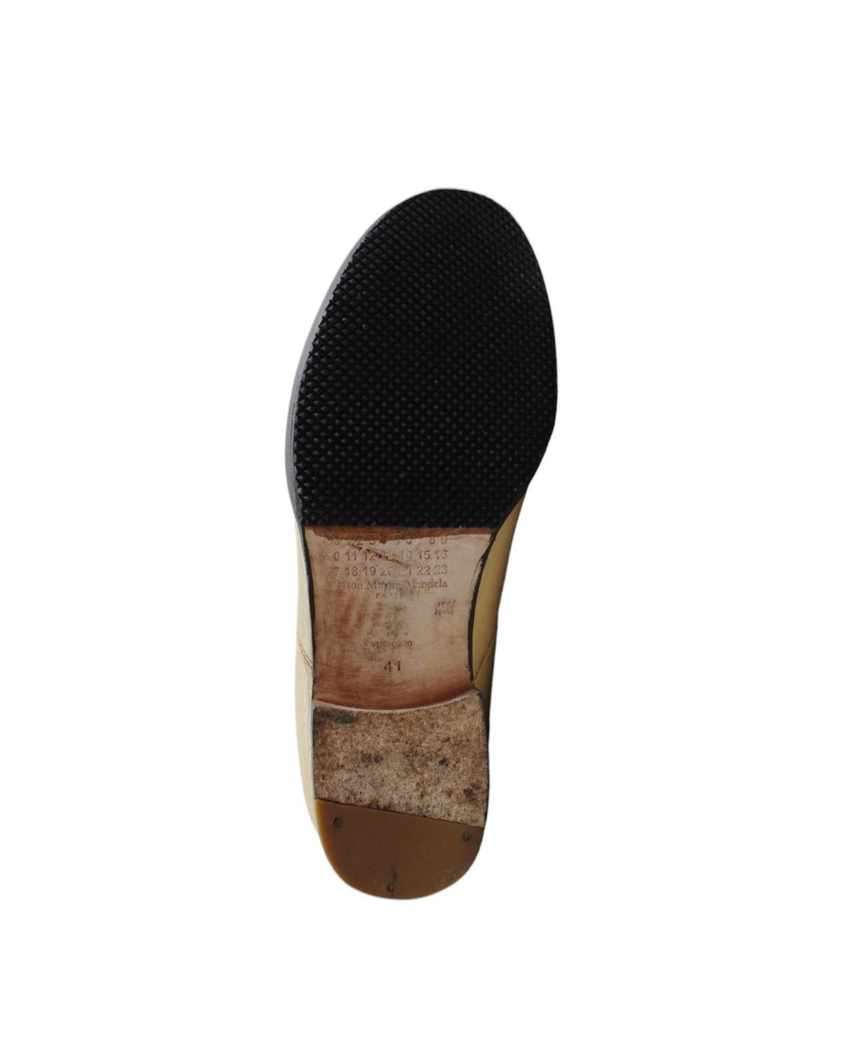 H&M × Maison Margiela RE-EDITION AW2005-2006 MAISON MARGIELA X H&M TAN LEATHER Size US 8 / EU 41 - 9 Thumbnail