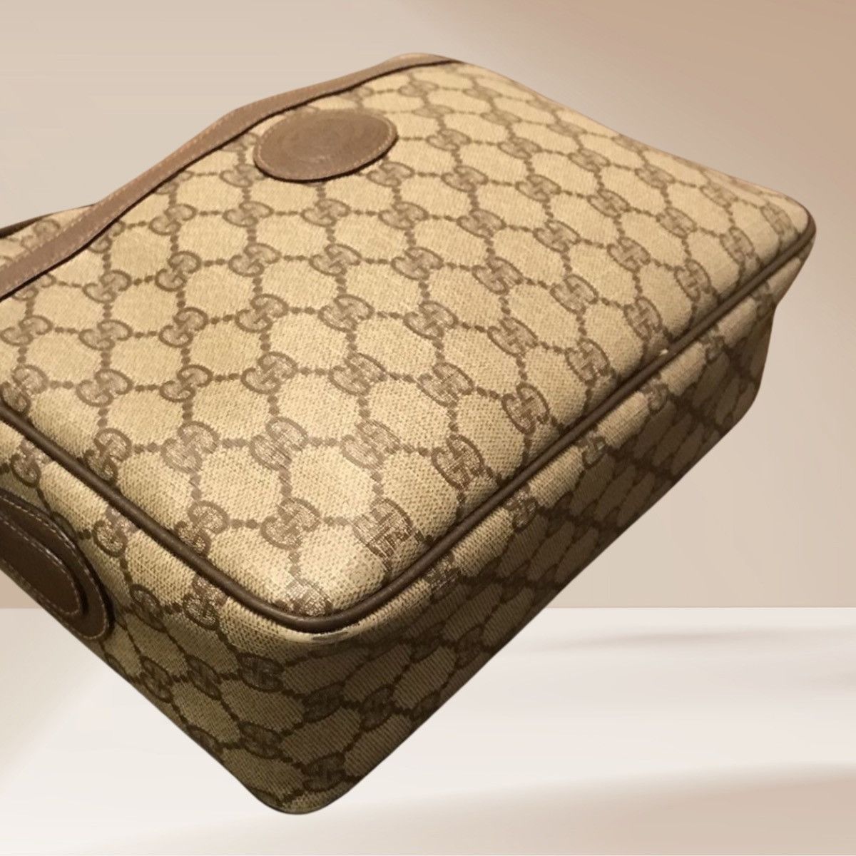 Gucci Vintage Gucci GG Supreme Crossbody |Coated Canvas & Leather Size ONE SIZE - 2 Thumbnail