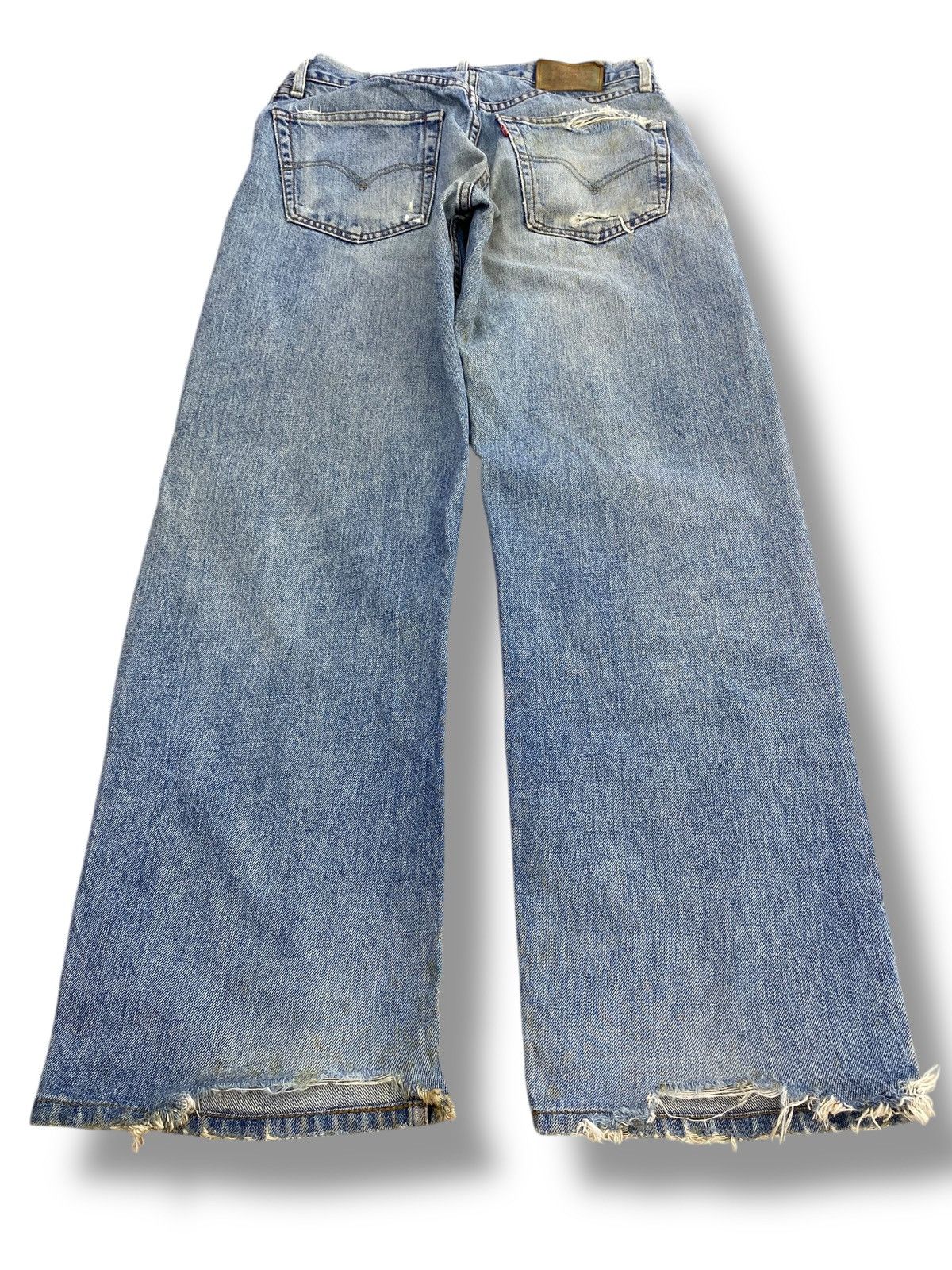 Levi's Vintage Levi’s Acid Light Blue Wash Style Loose Jeans Size US 29 - 3 Thumbnail