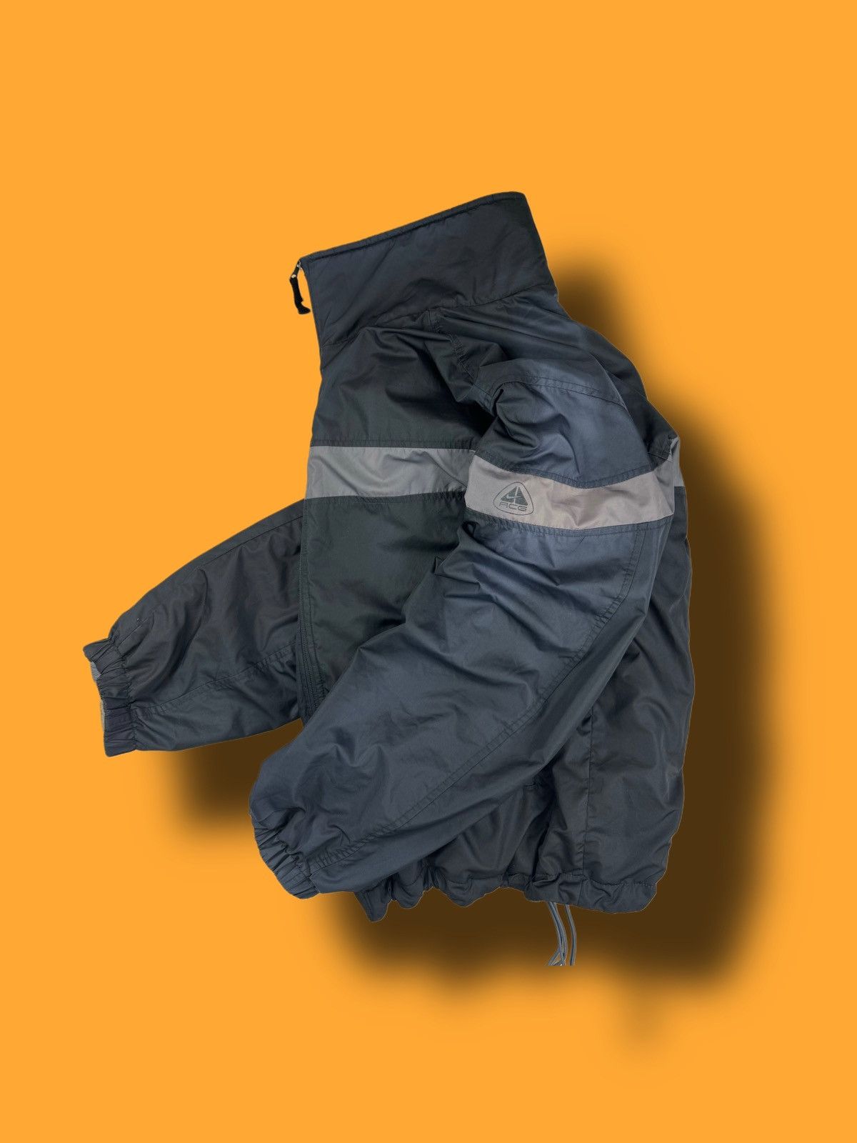 Nike × Nike ACG × Vintage NIKE ACG VINTAGE DOUBLE SIDED TEDDY FLEECE / NYLON JACKET Size US M / EU 48-50 / 2 - 2 Thumbnail