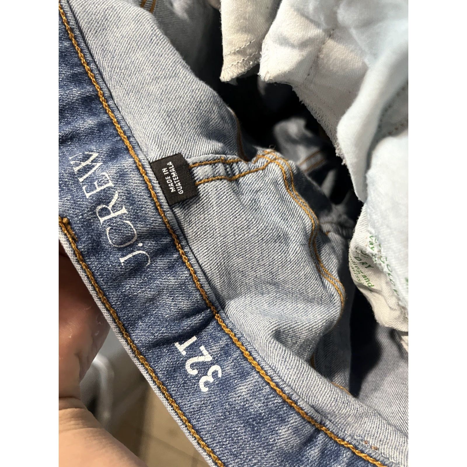 J.Crew J.CREW Jeans Womens 32 Tall Skinny Distressed Denim 5-Pocket Inseam 30" Blue Cotton Slim High Rise? Size 24" / US 00 / IT 34 - 6 Thumbnail