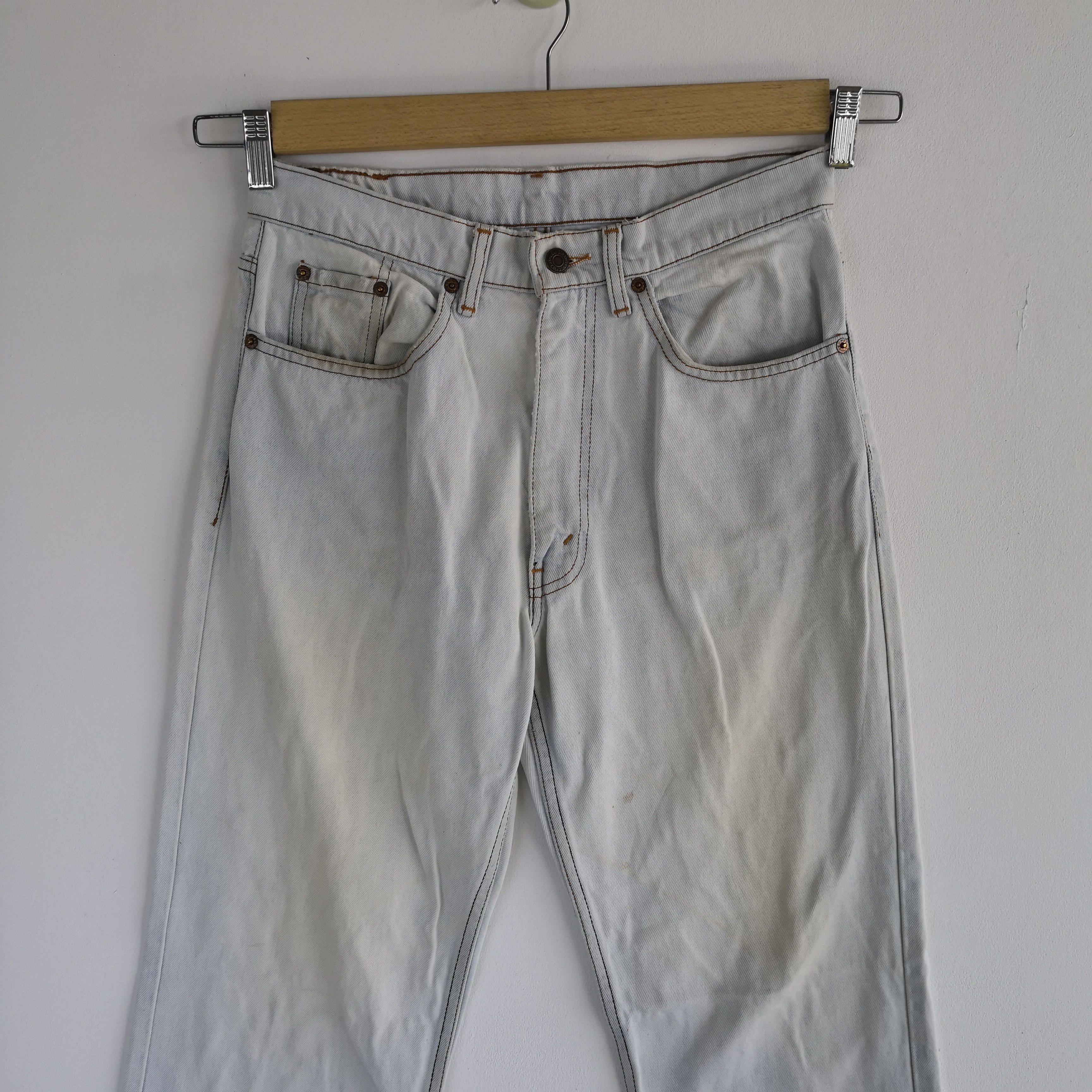 Levi's Vintage Y2K Levis Sun Faded Jeans Levi's Light Wash Denim Size 28" / US 6 / IT 42 - 3 Thumbnail
