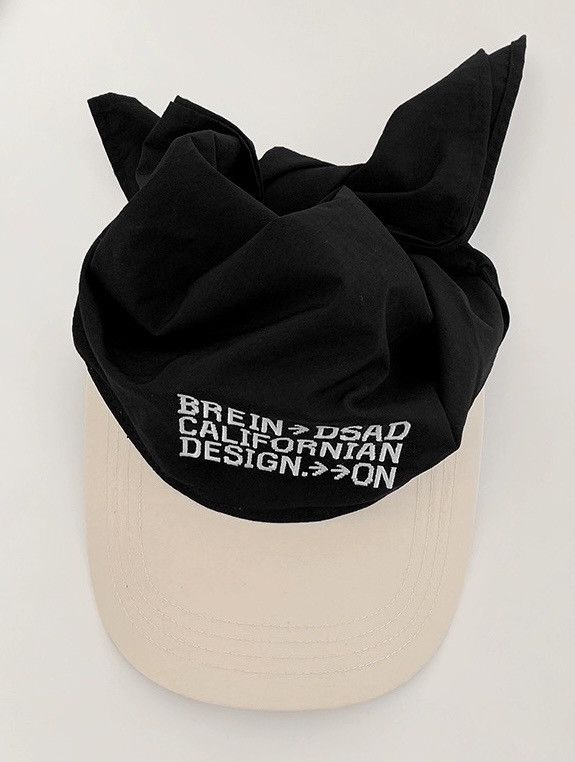 Other Y2K embroidered colorblock multi-style handkerchief cap hat Size ONE SIZE - 4 Thumbnail