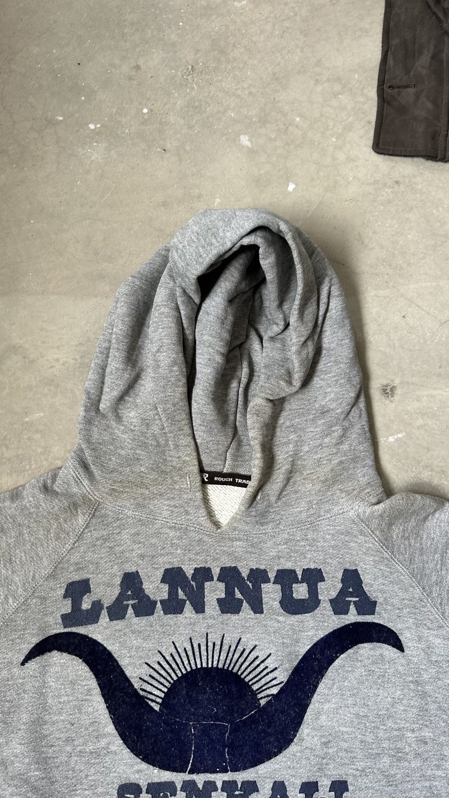 Vintage VINTAGE ROUGH TRADE HOODIE Size US L / EU 52-54 / 3 - 5 Thumbnail