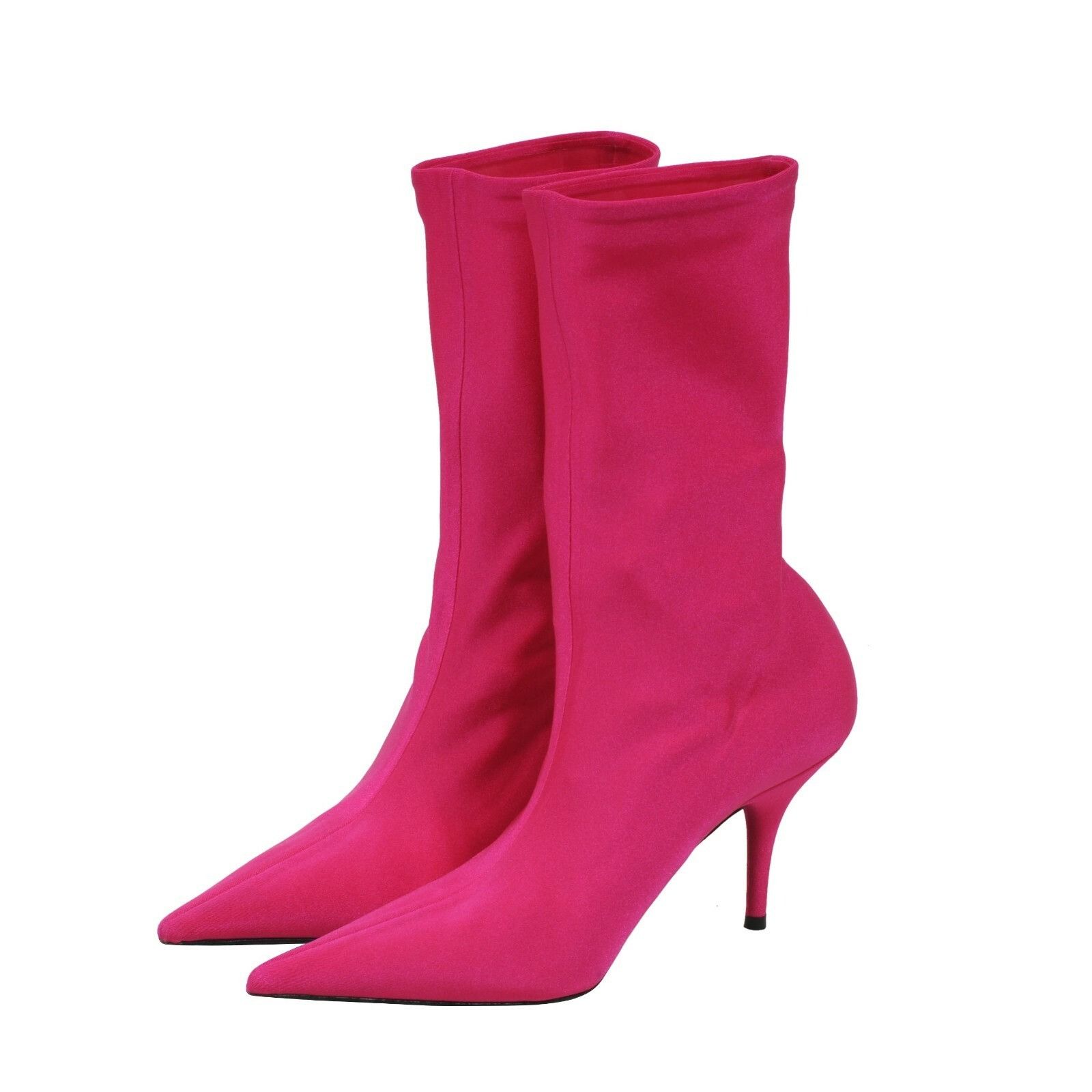Balenciaga Knife Ankle Boots Size US8.5 EU38.5 Pink Mauve P Size US 8.5 / IT 38.5 - 1 Thumbnail