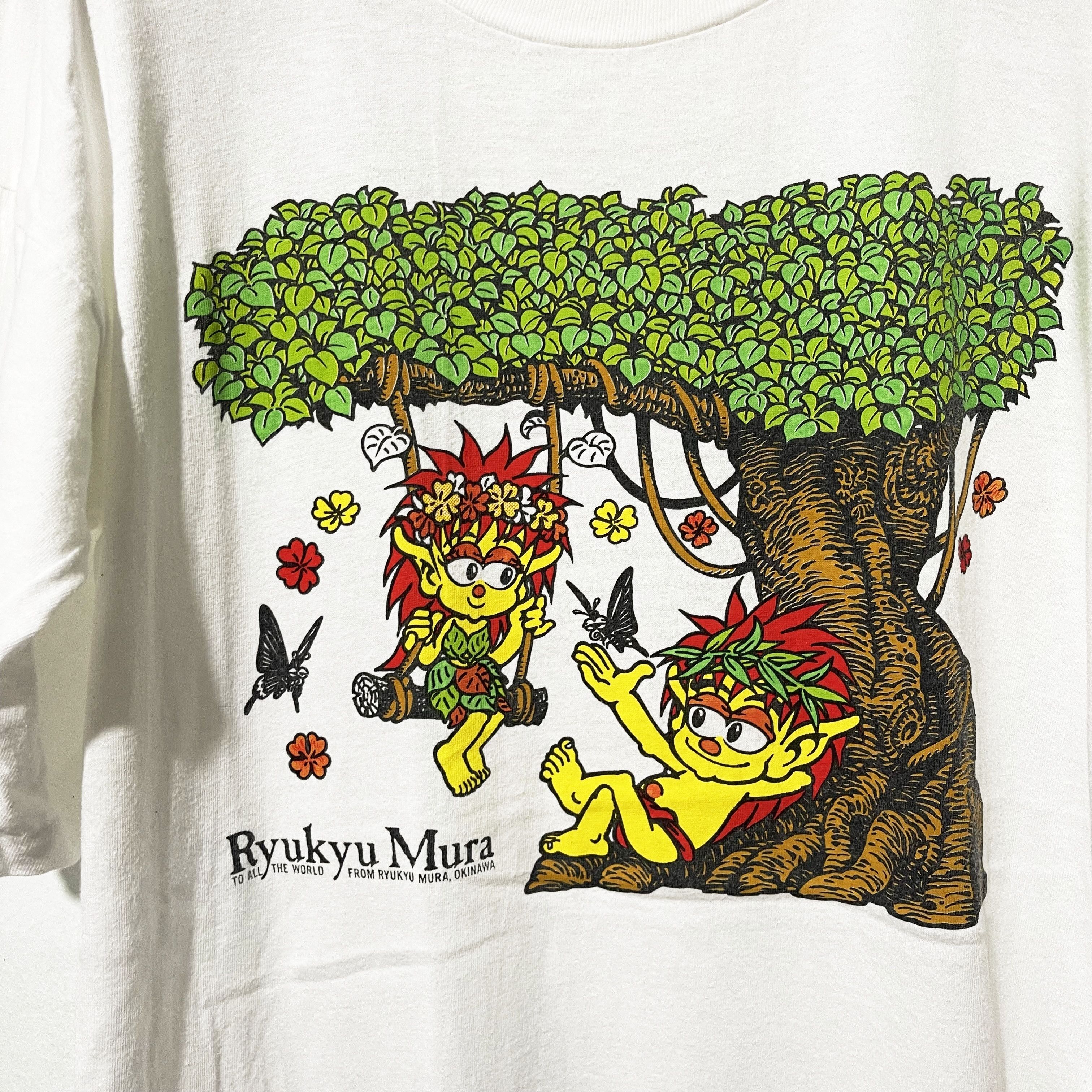 Vintage Vintage 90s Ryukyu Mura T-Shirt Size US M / EU 48-50 / 2 - 2 Thumbnail