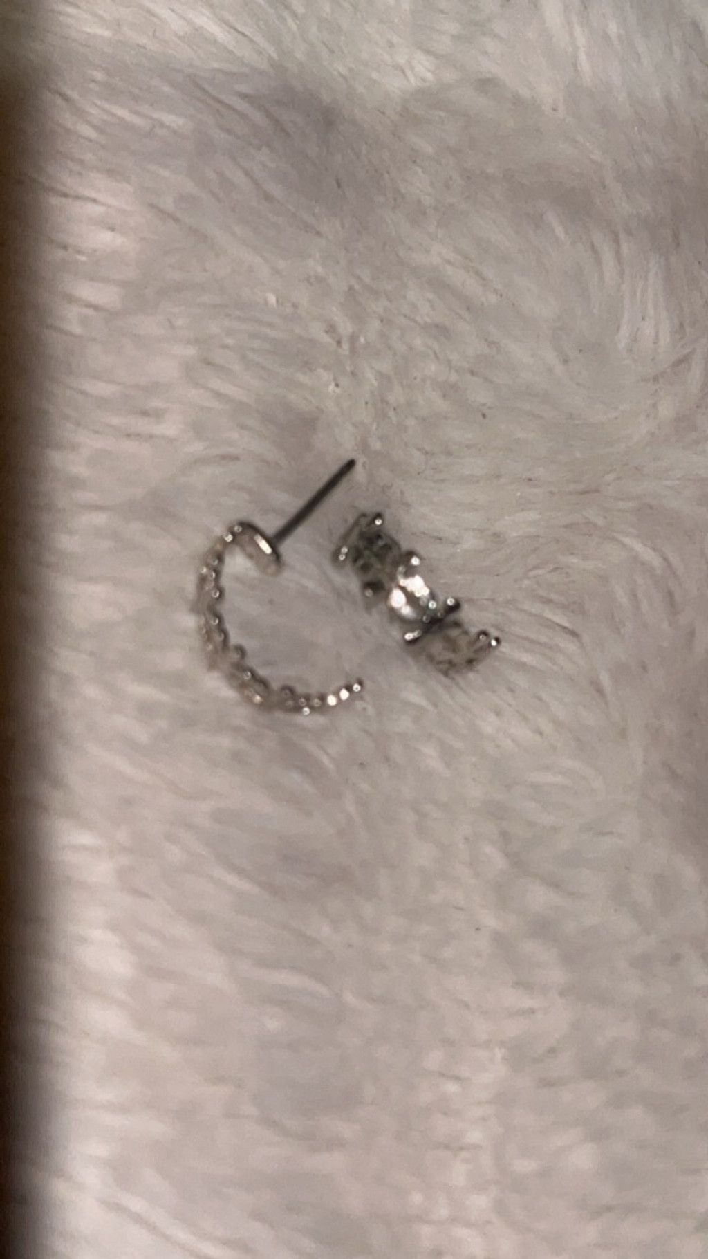 The Unbranded Brand Women's Unbranded Silver Tone Hoop Earrings One Size Size ONE SIZE - 2 Thumbnail