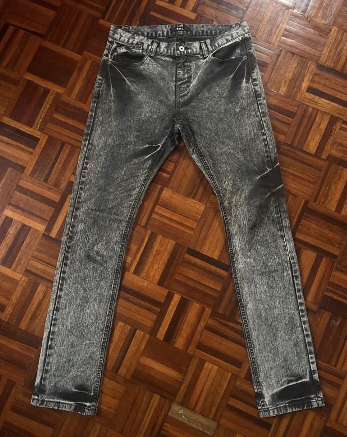 Hysteric Glamour Hysteric Glamour Asid Wash Denim Skinny Pant Size US 31 - 1 Thumbnail