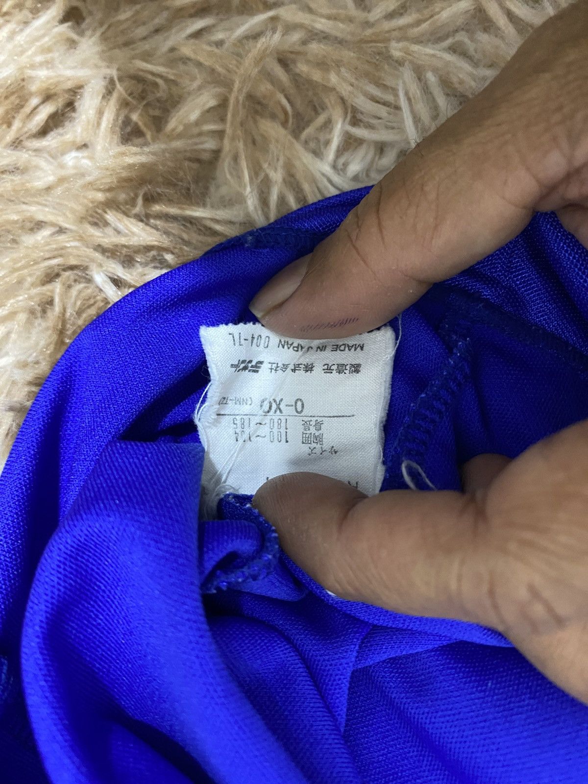 Adidas Vintage Adidas Japan Jersey AS 6751 #15 – O-XO Tag, 80s Blue Size US M / EU 48-50 / 2 - 5 Thumbnail