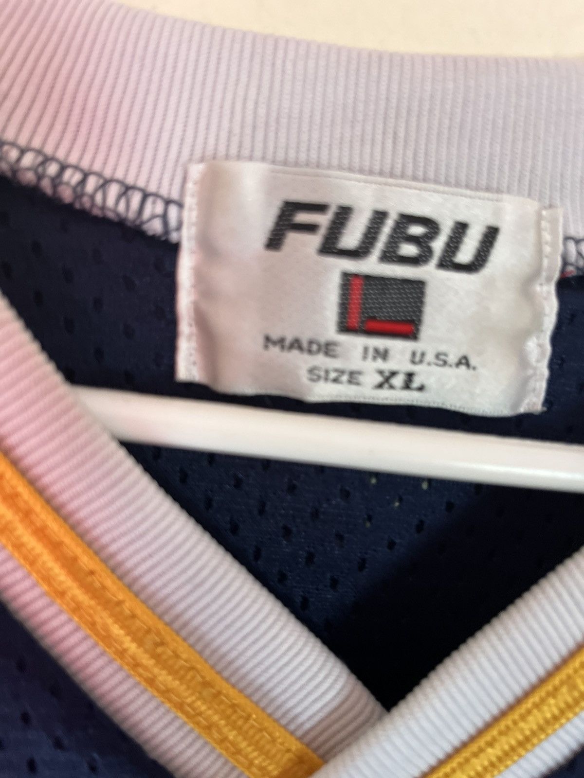 Fubu vintage y2k made in usa fubu basketball jersey xl fits lg Size US L / EU 52-54 / 3 - 2 Thumbnail
