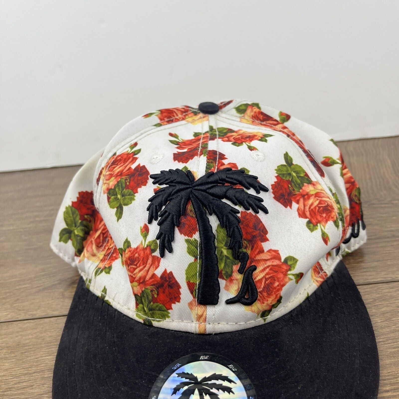 Other Palm Tree Hat Palm Trees White Hat Adjustable Adult Size Hat Size ONE SIZE - 6 Thumbnail
