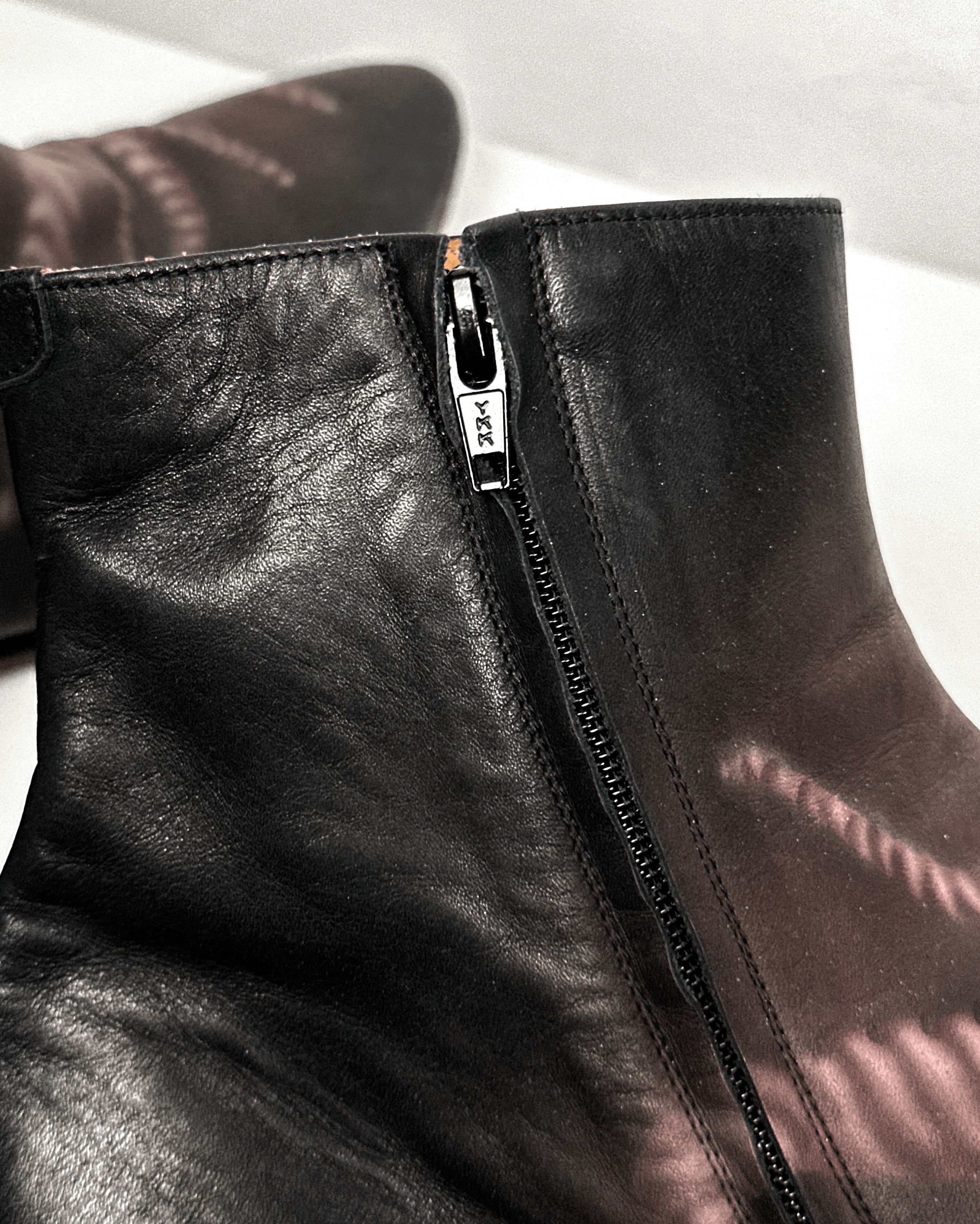 Maison Margiela Maison Martin Margiela Skull Hand-Painted Boots Size US 12.5 / EU 45-46 - 8 Thumbnail