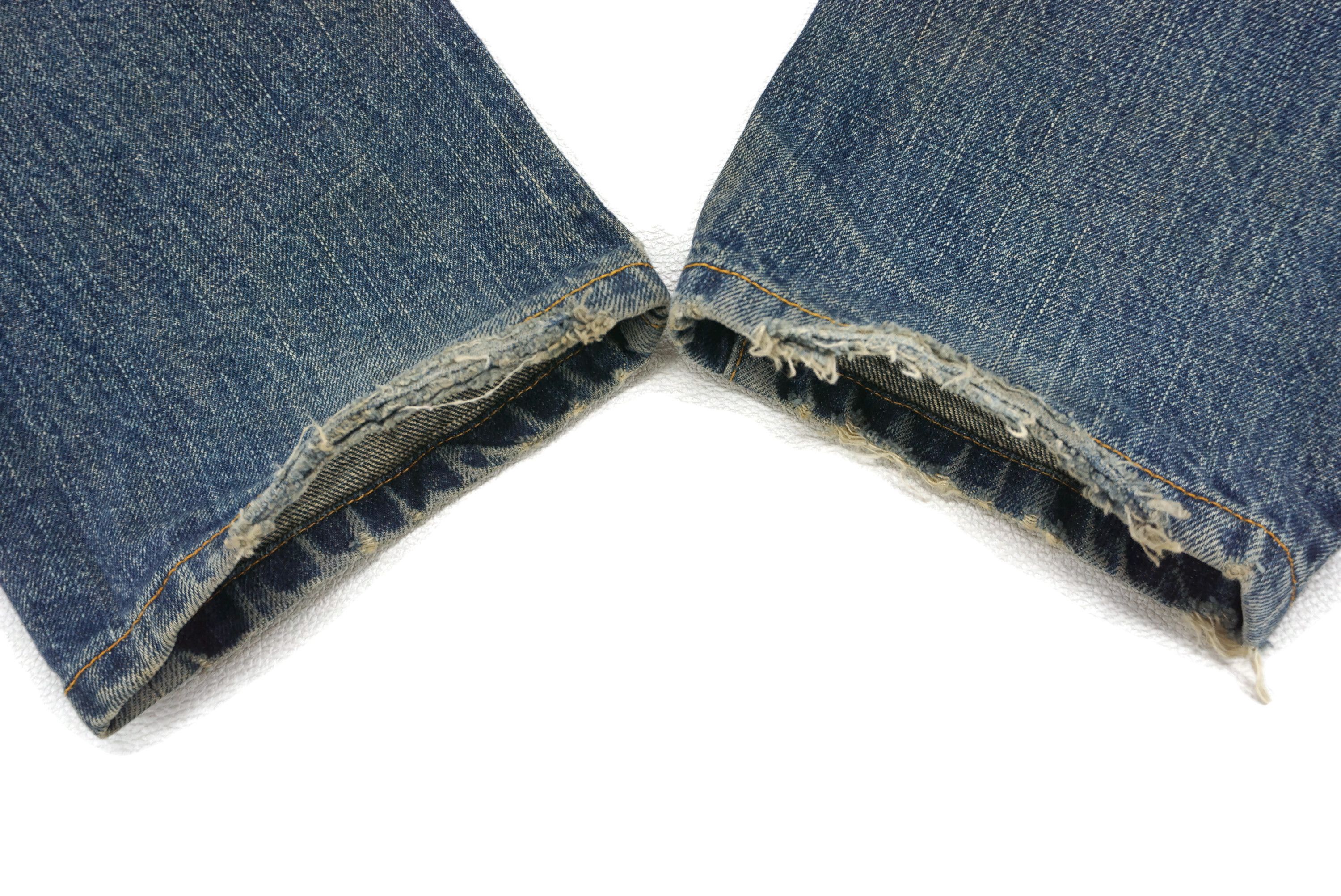 Japanese Brand Sunao Kuwahara Jeans W30xL29.5 Low-Rise Straight Leg Denim Size 27" / US 4 / IT 40 - 19 Thumbnail