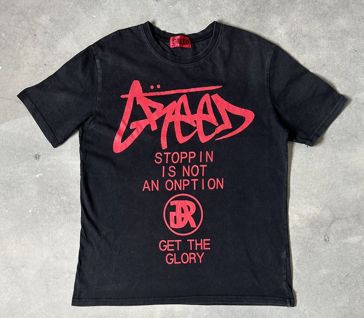 Japanese Brand VINTAGE GREED STUSSY INSPORED TEE Size US M / EU 48-50 / 2 - 1 Thumbnail