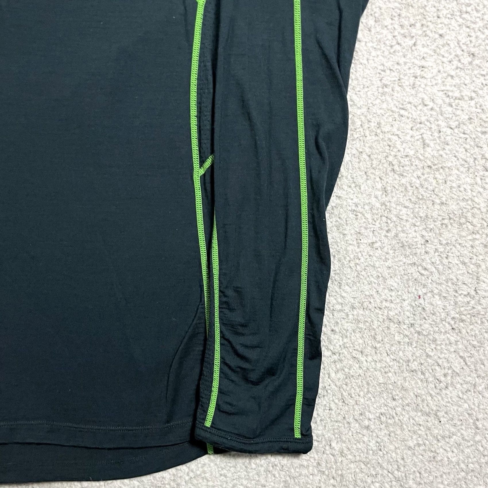 Icebreaker Icebreaker GT Merino 1/4 Zip Pullover Men S Blue Wool Regular Long Sleeve 200 Merino 1/4 Zip Outdoor Outdoorwear Activewear Casual Size US S / EU 44-46 / 1 - 4 Thumbnail