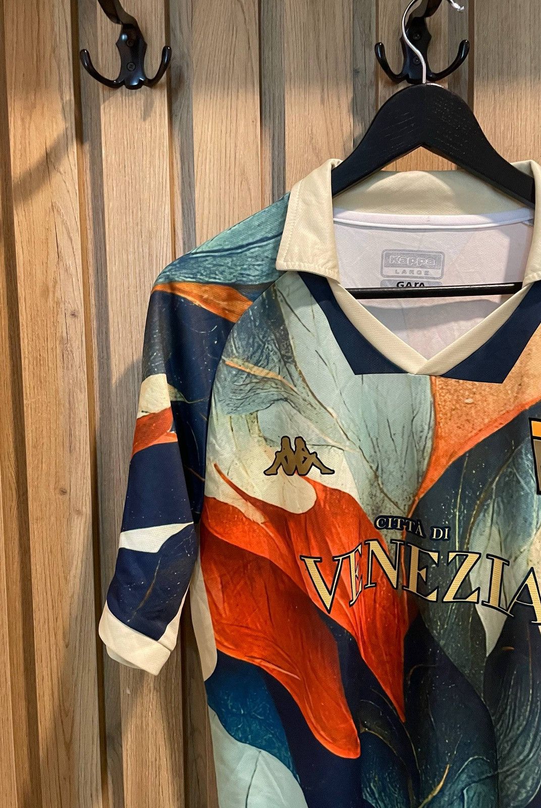 Kappa Kappa Venezia Rare Soccer Jersey Size US L / EU 52-54 / 3 - 4 Thumbnail