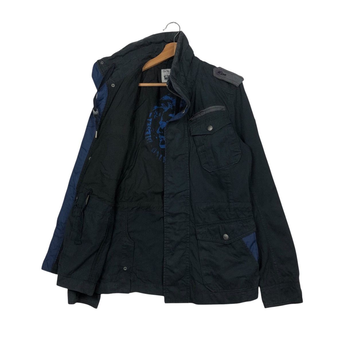 Diesel 📌Vintage Biker Jacket Zipper Diesel Co Size US M / EU 48-50 / 2 - 12 Thumbnail