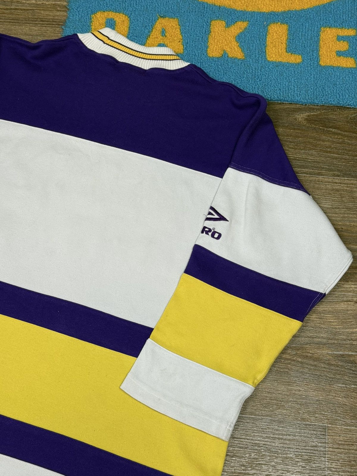Umbro Vintage Umbro Manchester City 90 Big Logo White Sweatshirt Size US XL / EU 56 / 4 - 14 Thumbnail