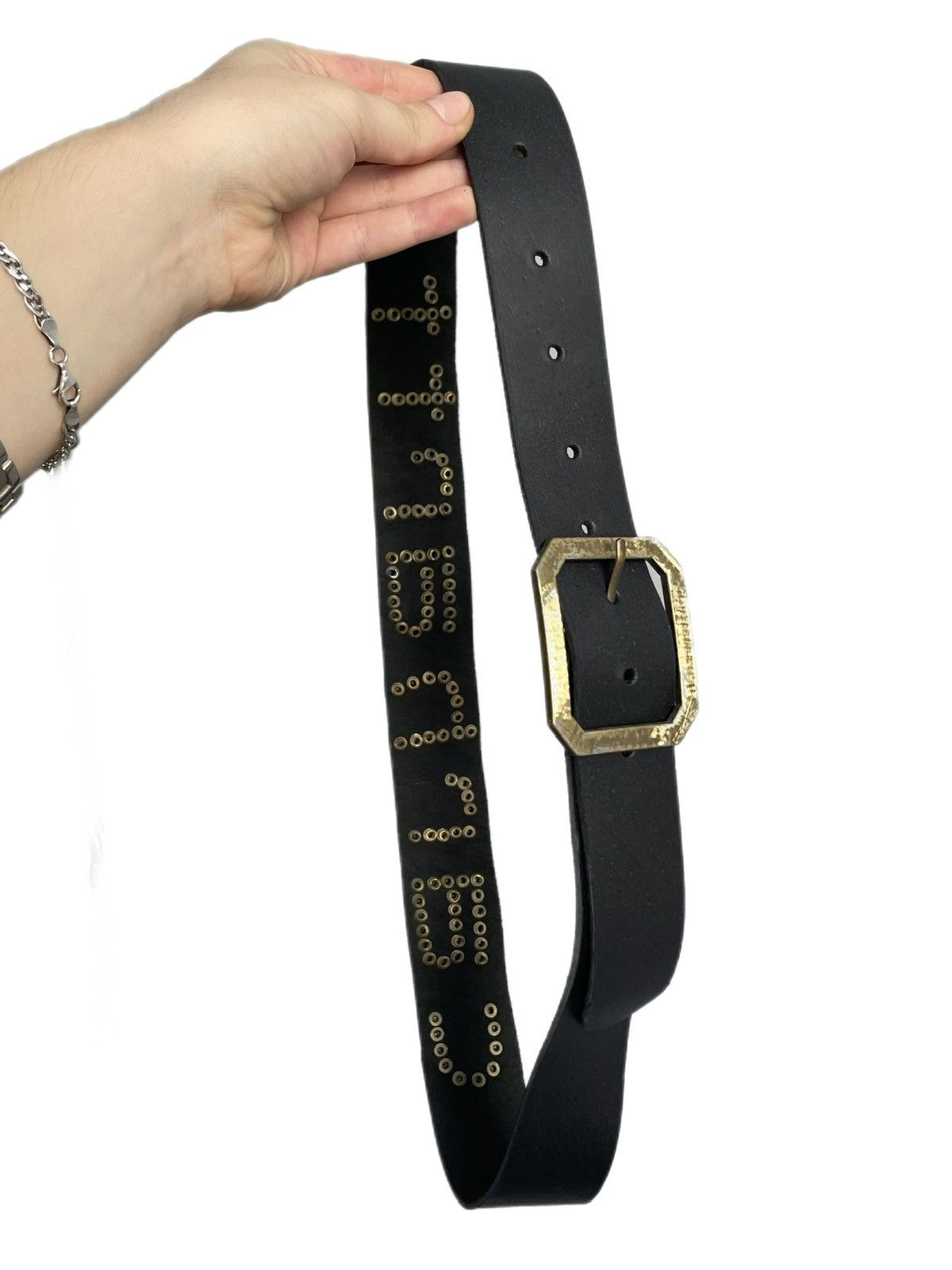 Carhartt Carhartt black studded belt y2k streetwear hype Size ONE SIZE - 4 Thumbnail