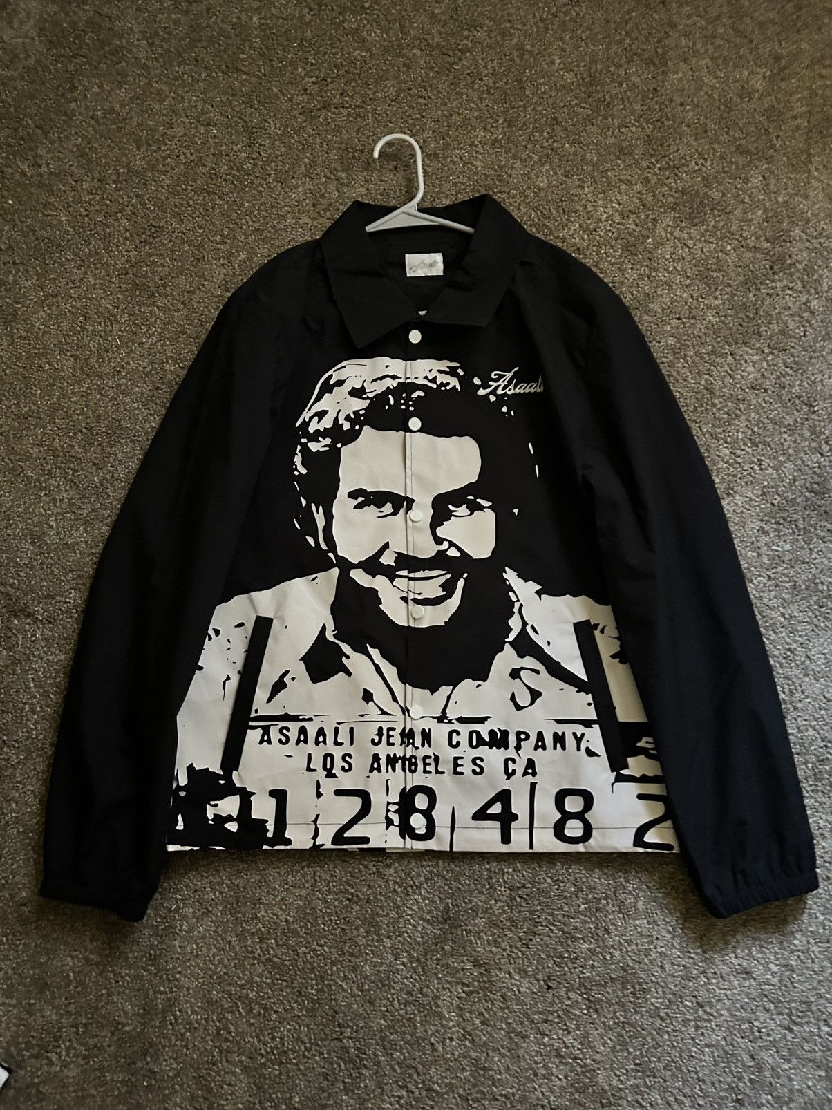 Asaali Asaali black white bomber Size US L / EU 52-54 / 3 - 2 Thumbnail