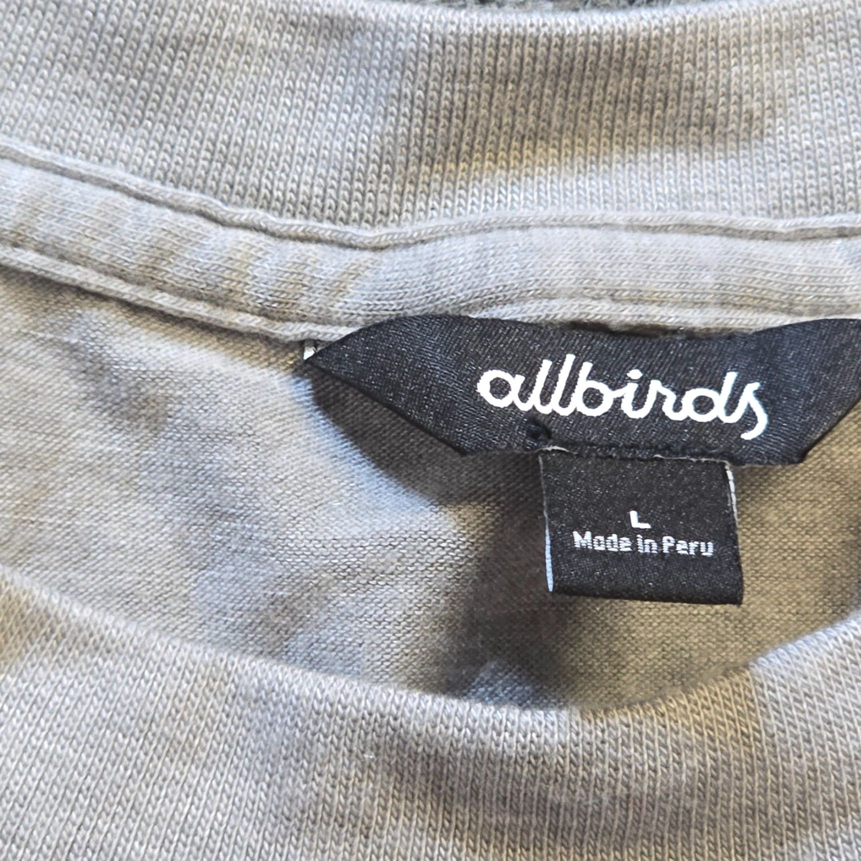 Allbirds All Birds Top Womens Size Large Gray Long Sleeve Crew Neck Casual T-Shirt Size L / US 10 / IT 46 - 3 Thumbnail