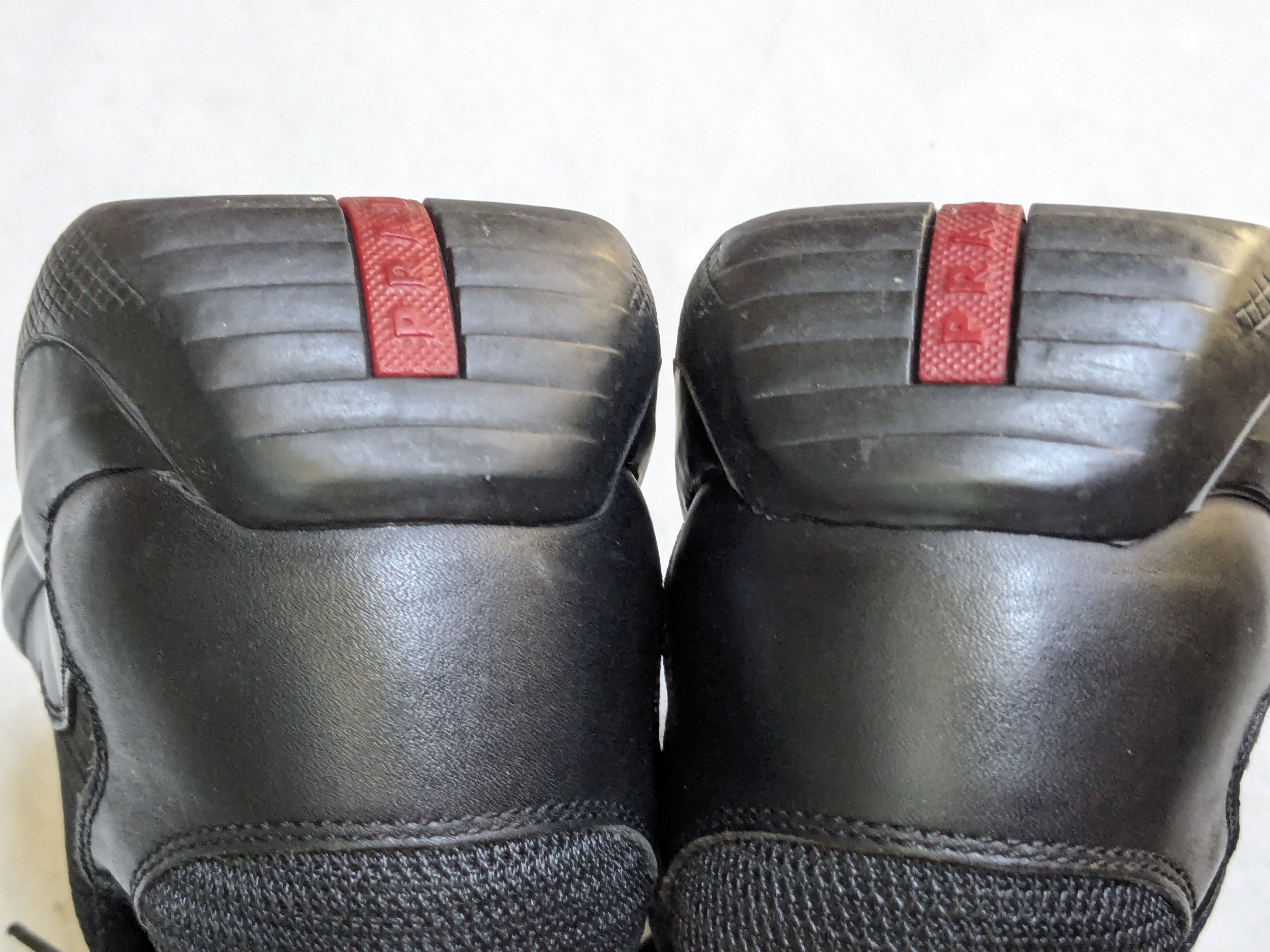 Prada Prada America's Cup Sneakers Black Leather 11 Red Size US 11 / EU 44 - 12 Thumbnail