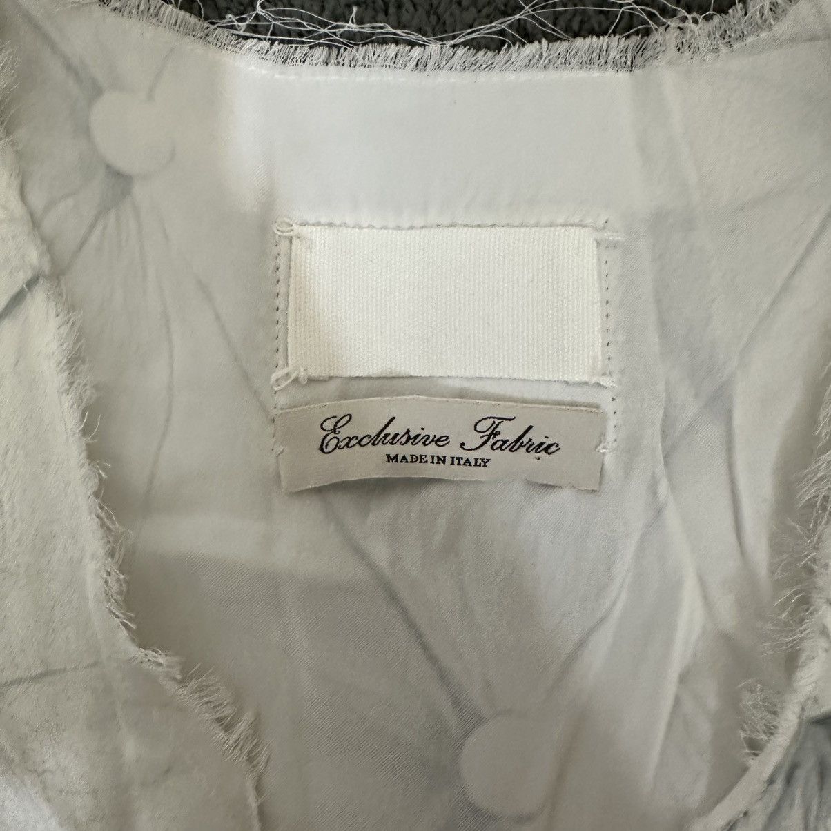 Maison Margiela Margiela trompe-l'oeil 'Chesterfield' print Fall 2004 Top Size M / US 6-8 / IT 42-44 - 3 Thumbnail
