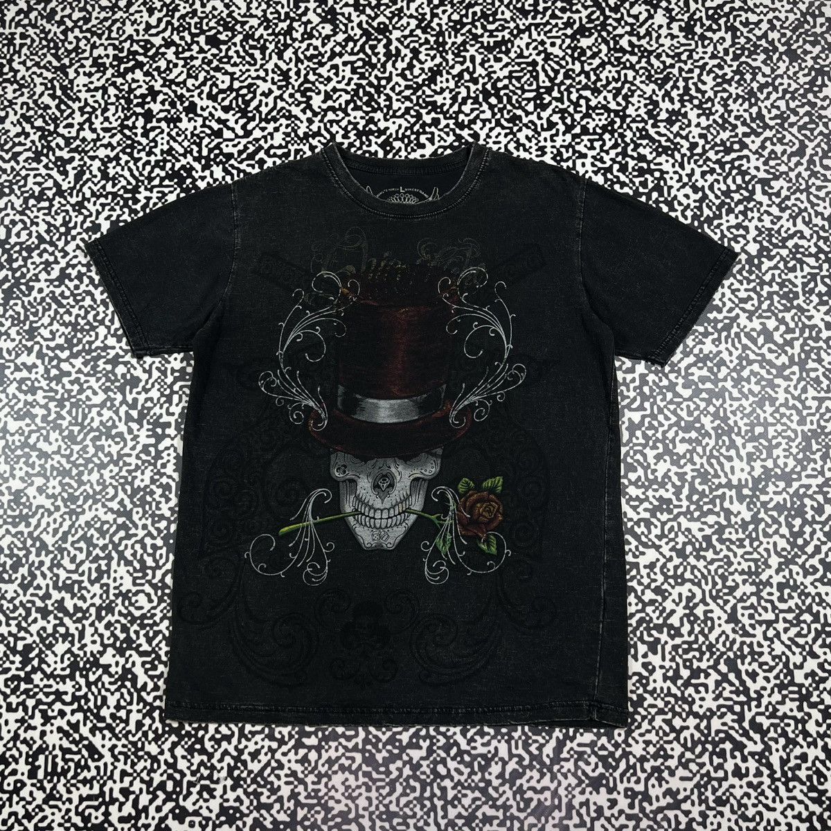 Japanese Brand 2 Y2K Red Affliction Cross Logo T Shirt | Grailed