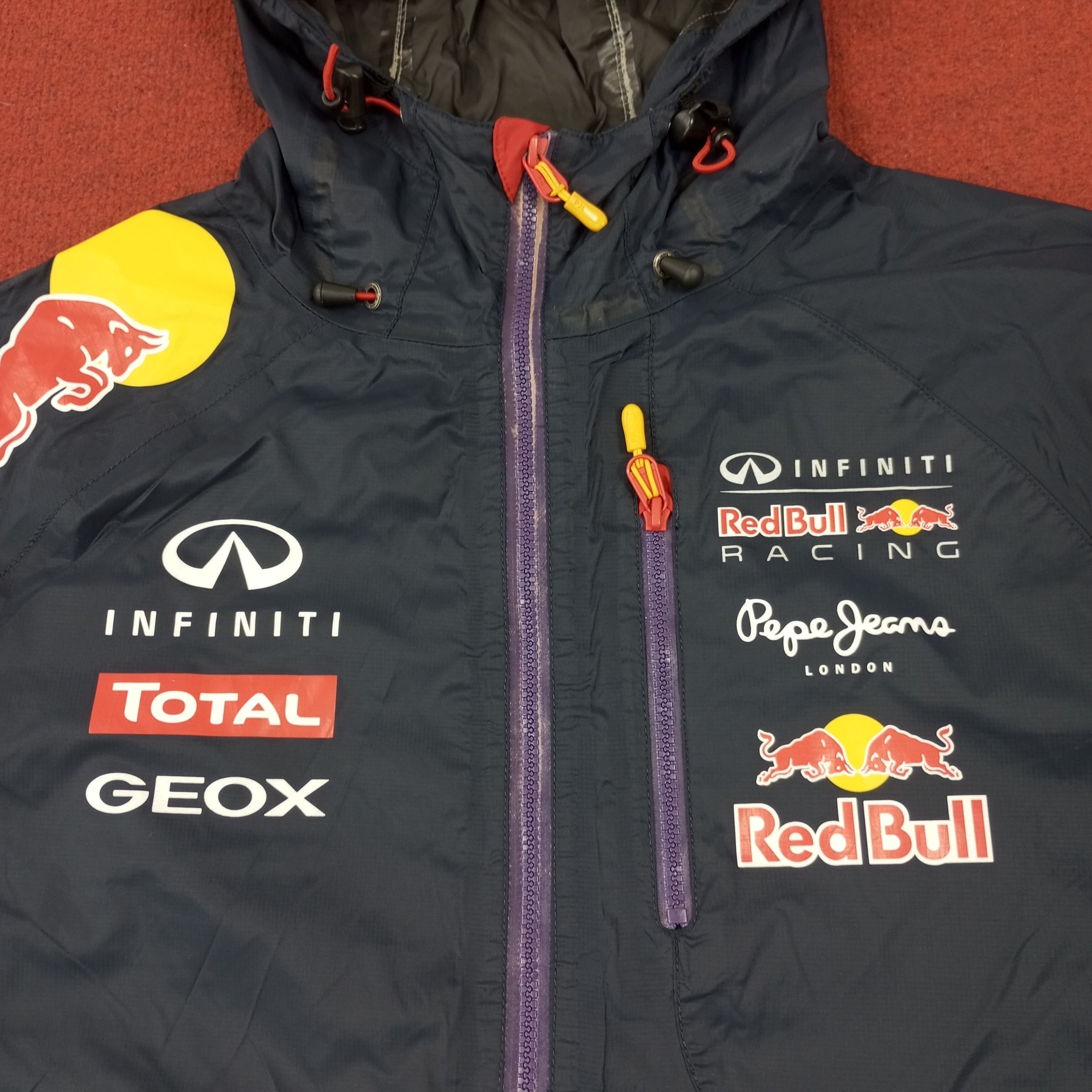 Red Bull × Vintage Red Bull Racing Logo Design Pepe Jeans Windbreaker Jacket Size US L / EU 52-54 / 3 - 4 Thumbnail