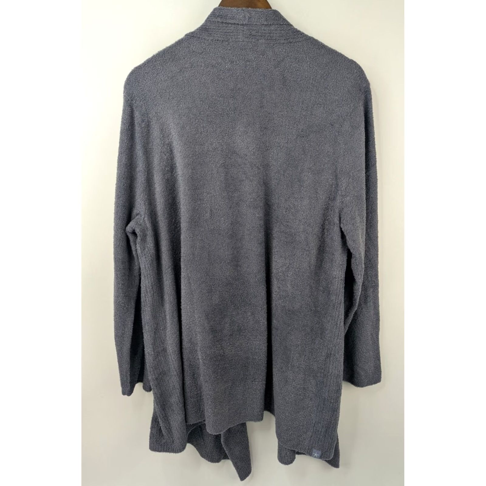 Vintage Barefoot Dreams CozyChic Lite Ribbed Island Wrap Cardigan 2X Cosmic Blue NWT Size XXL / US 16-18 / IT 52-54 - 4 Thumbnail