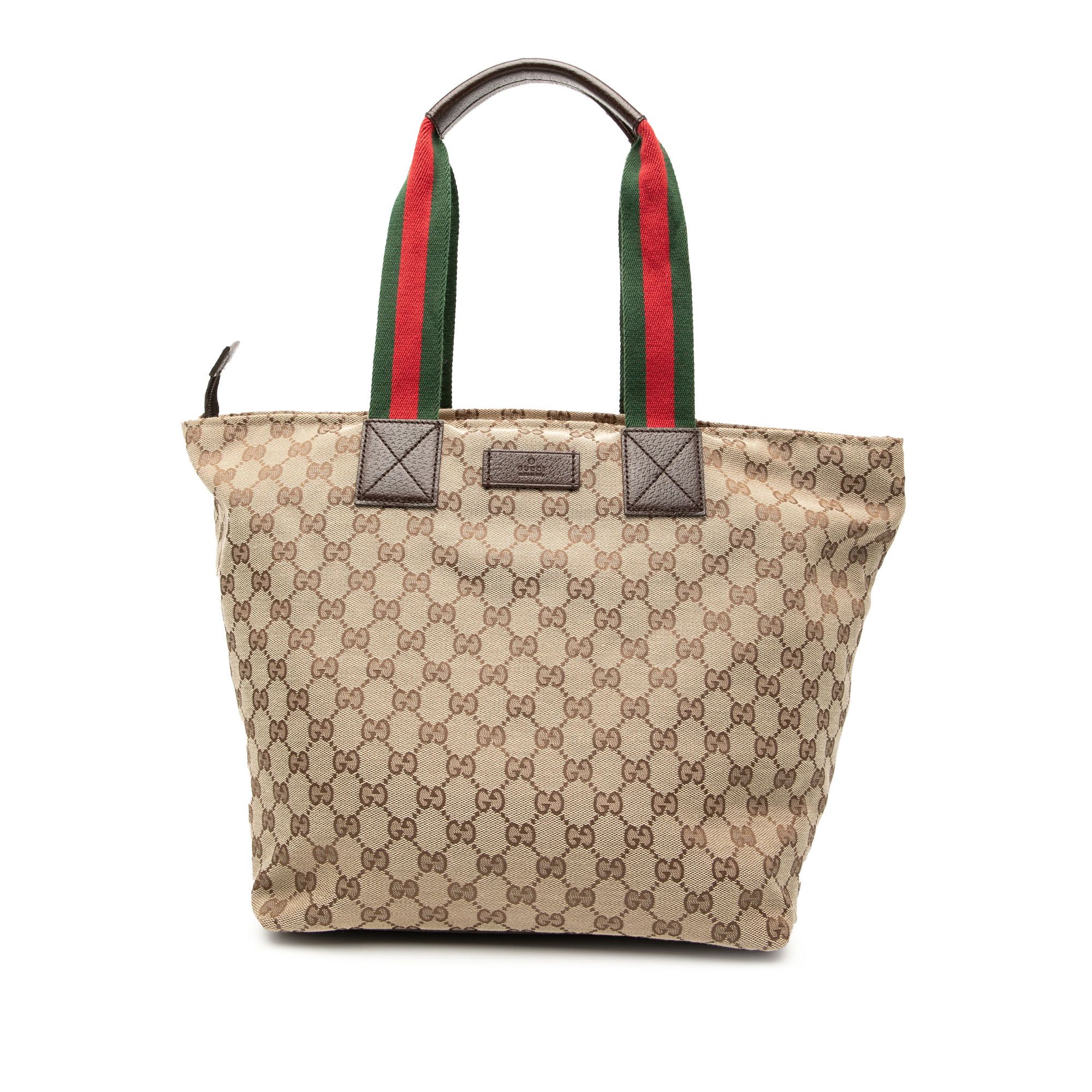 Gucci Gucci GG Canvas Web Tote Size ONE SIZE - 1 Thumbnail
