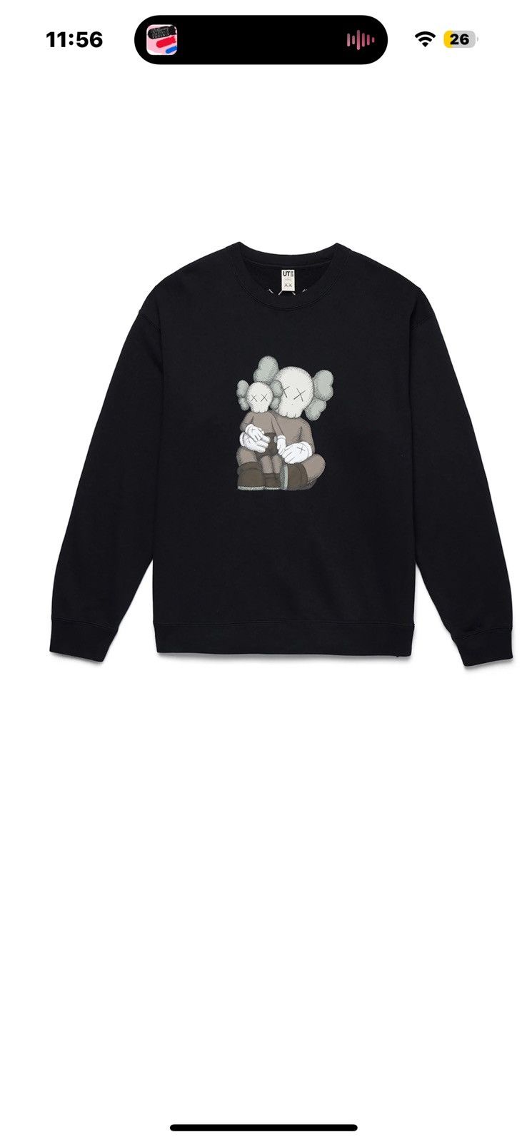 Kaws × Uniqlo Kaws sweatshirt Size US M / EU 48-50 / 2 - 1 Thumbnail