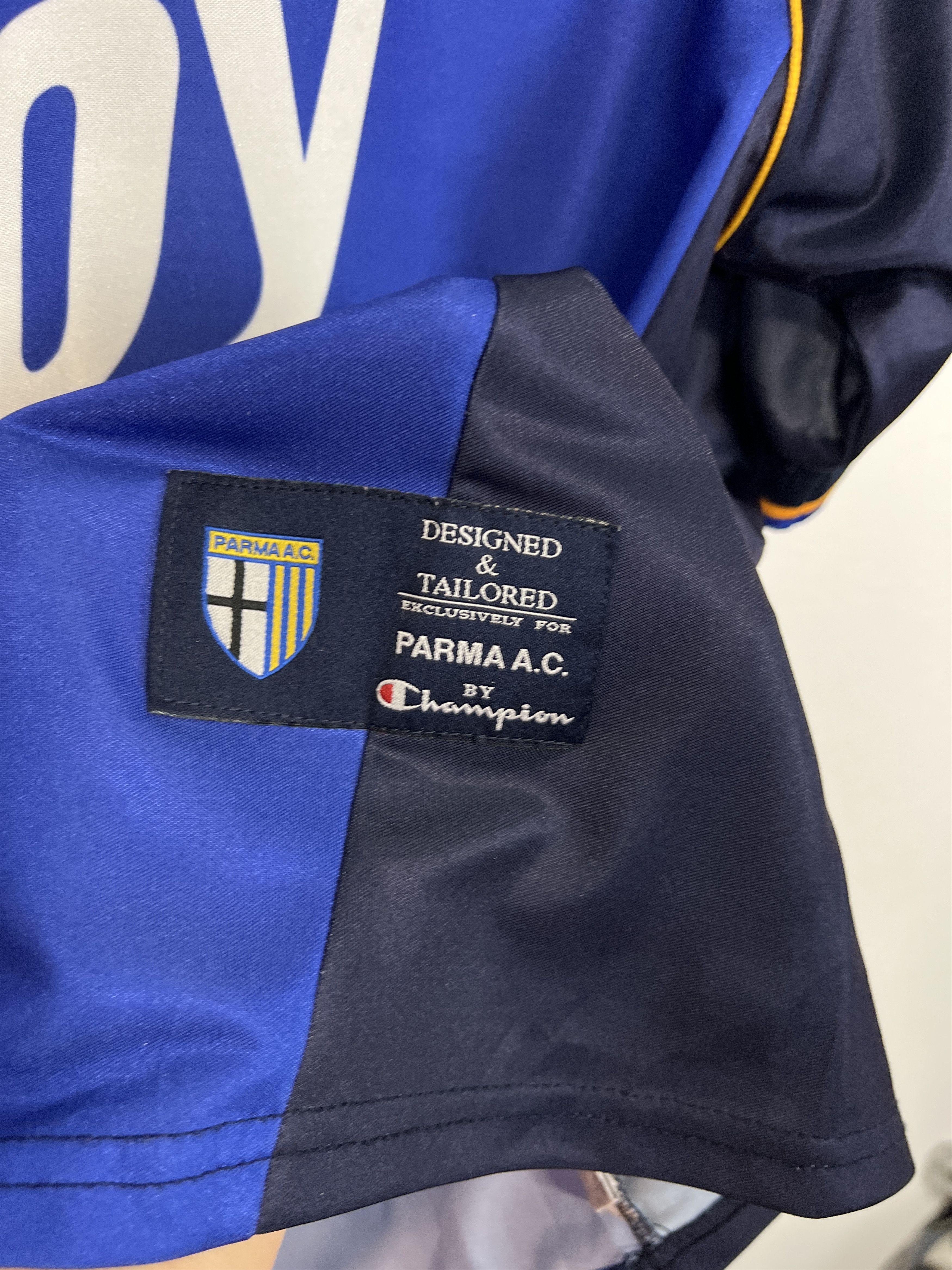 Champion Vintage Parma Football Train Shirt Soccer Maglia Jersey Size US L / EU 52-54 / 3 - 5 Thumbnail