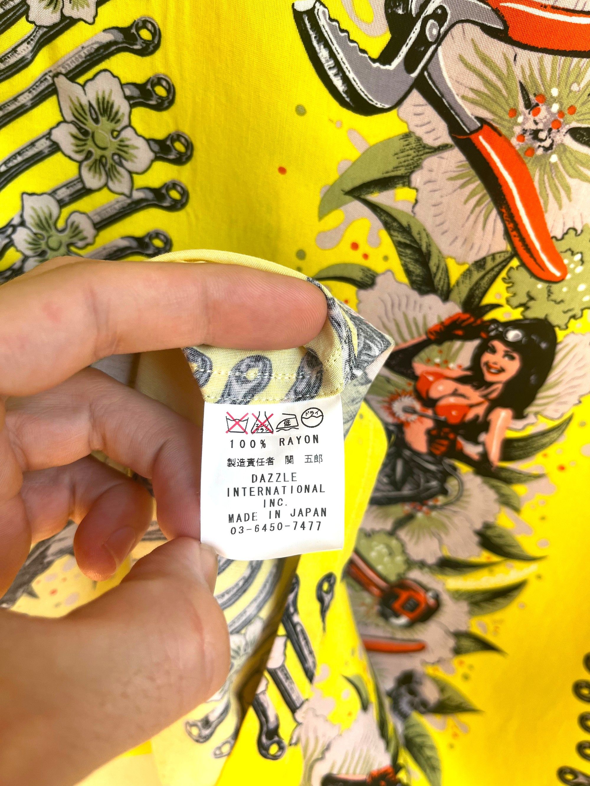 Dry Bones Dry Bones x Rockin Jelly Bean AOP Hawaiian Shirt Japan S Size S / US 4 / IT 40 - 6 Thumbnail