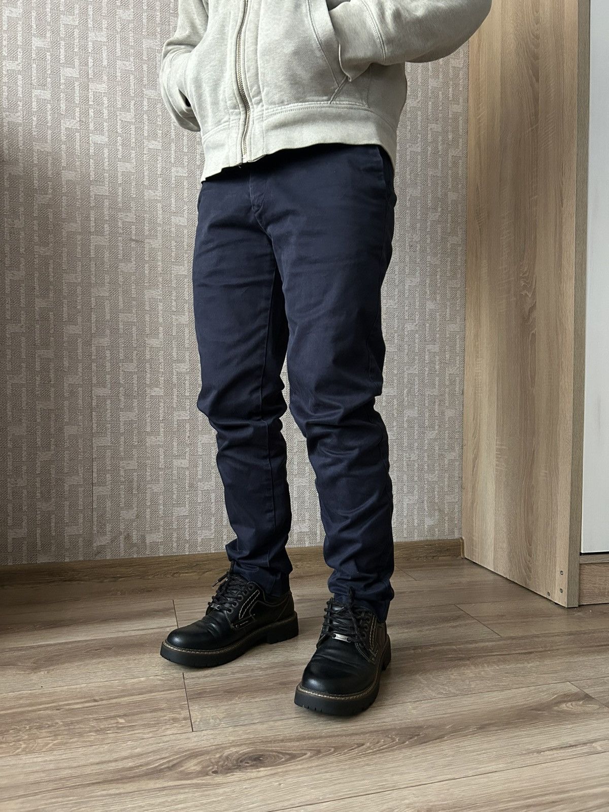 Tommy Hilfiger The icon ivy chino navy blue pants luxury