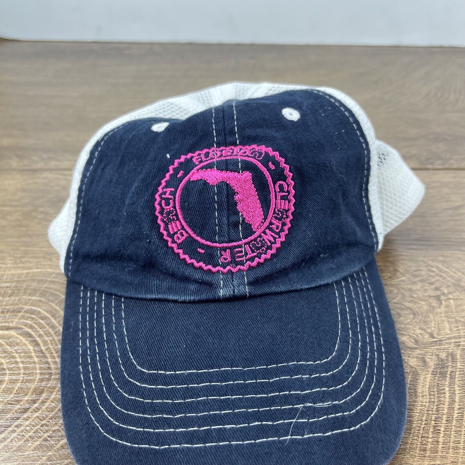 Other Clearwater Beach Florida Hat Black Cap Hat Adjustable Hat Bl Size ONE SIZE - 4 Thumbnail