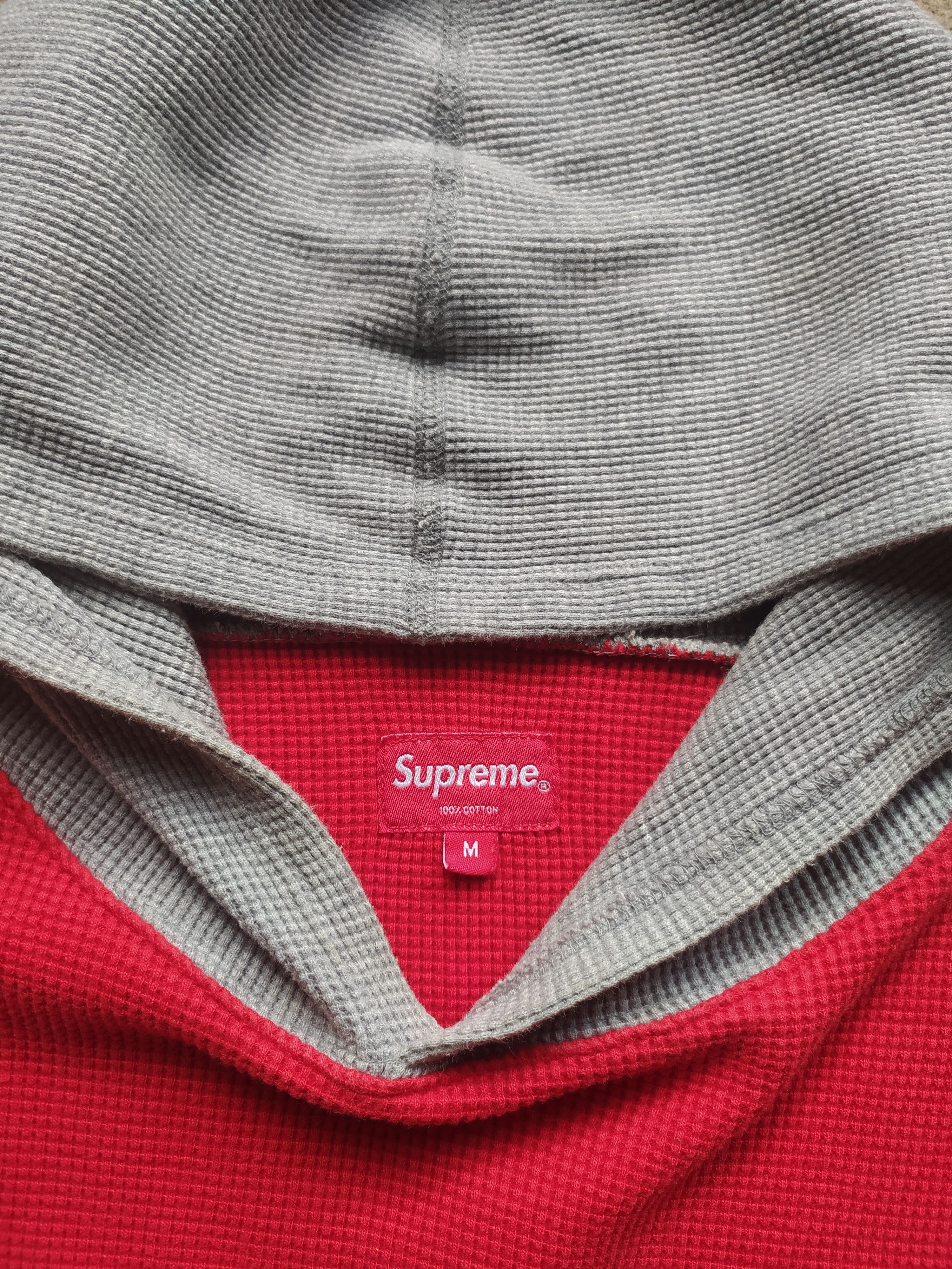 Supreme Supreme Hooded Waffle Thermal 2015 Size US M / EU 48-50 / 2 - 3 Thumbnail