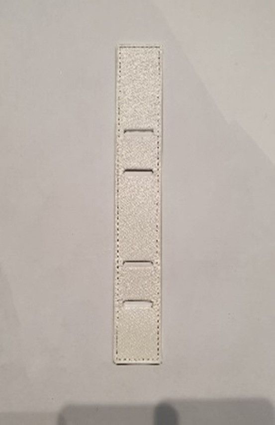 Tom Ford o1loc1c0225 BRTFSPEBBLEM Size: OS / Cuff Strap in White Size ONE SIZE - 1 Preview